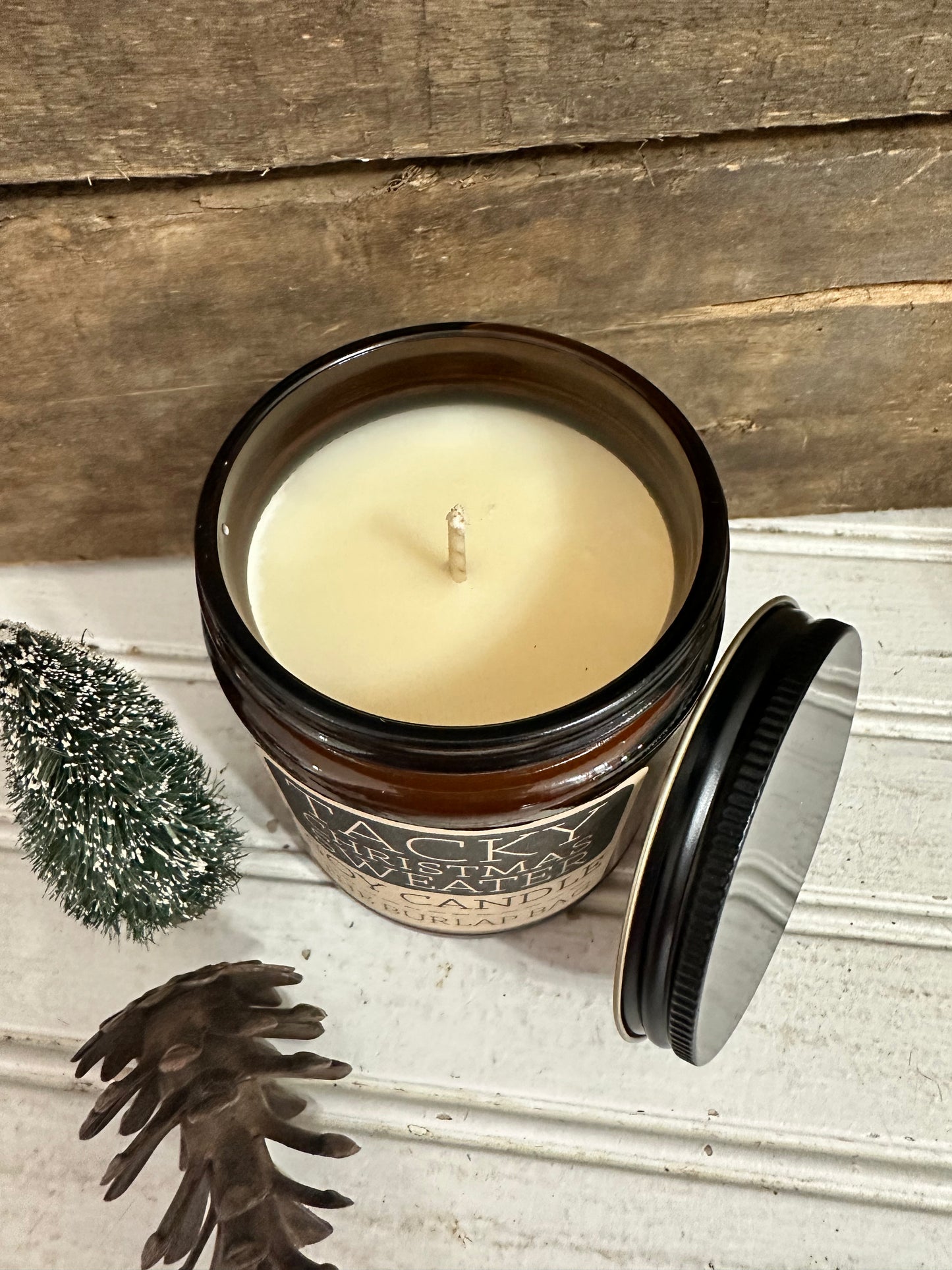 Tacky Christmas Sweater soy candle