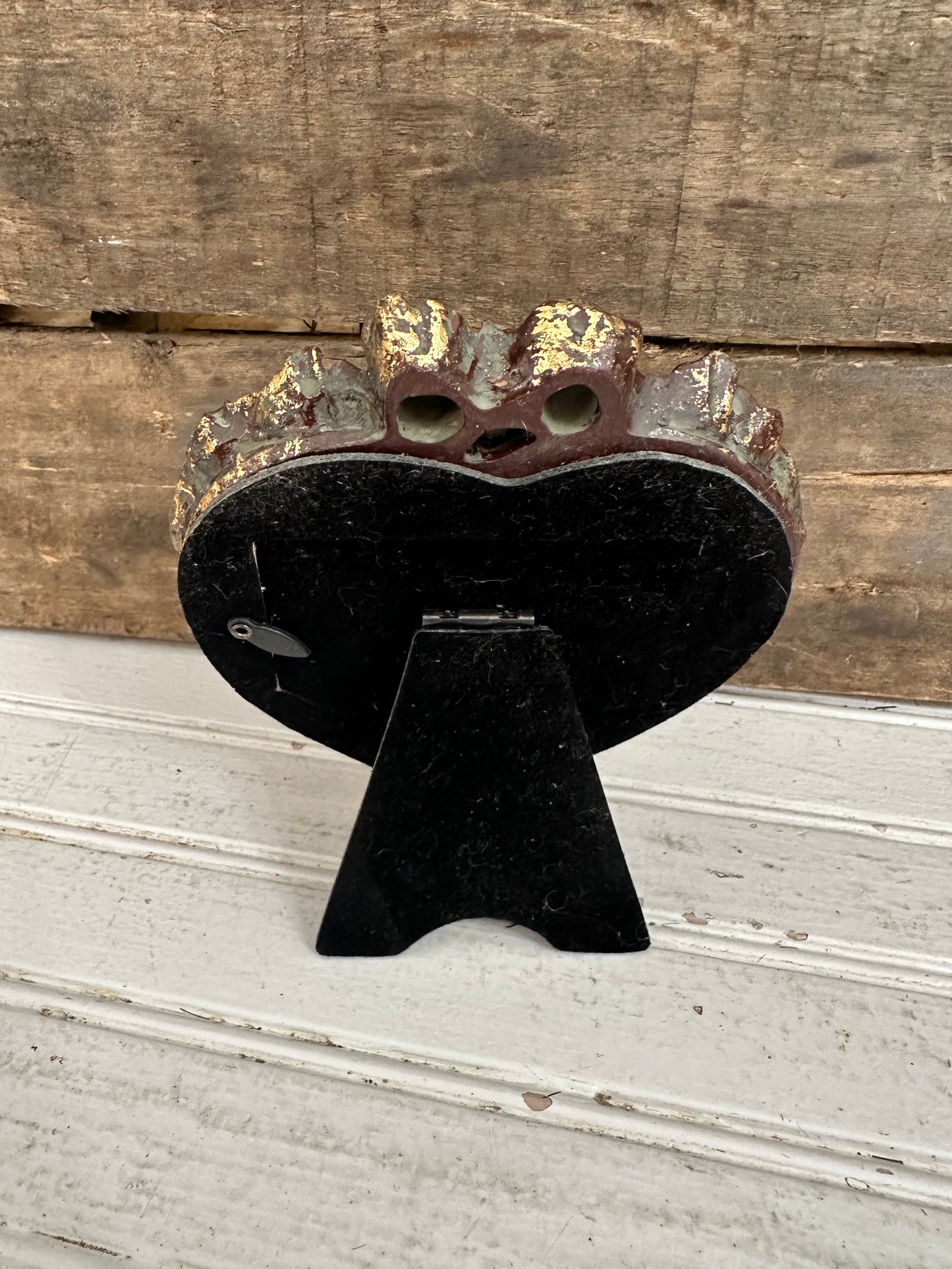 Heart shaped frame w/bow