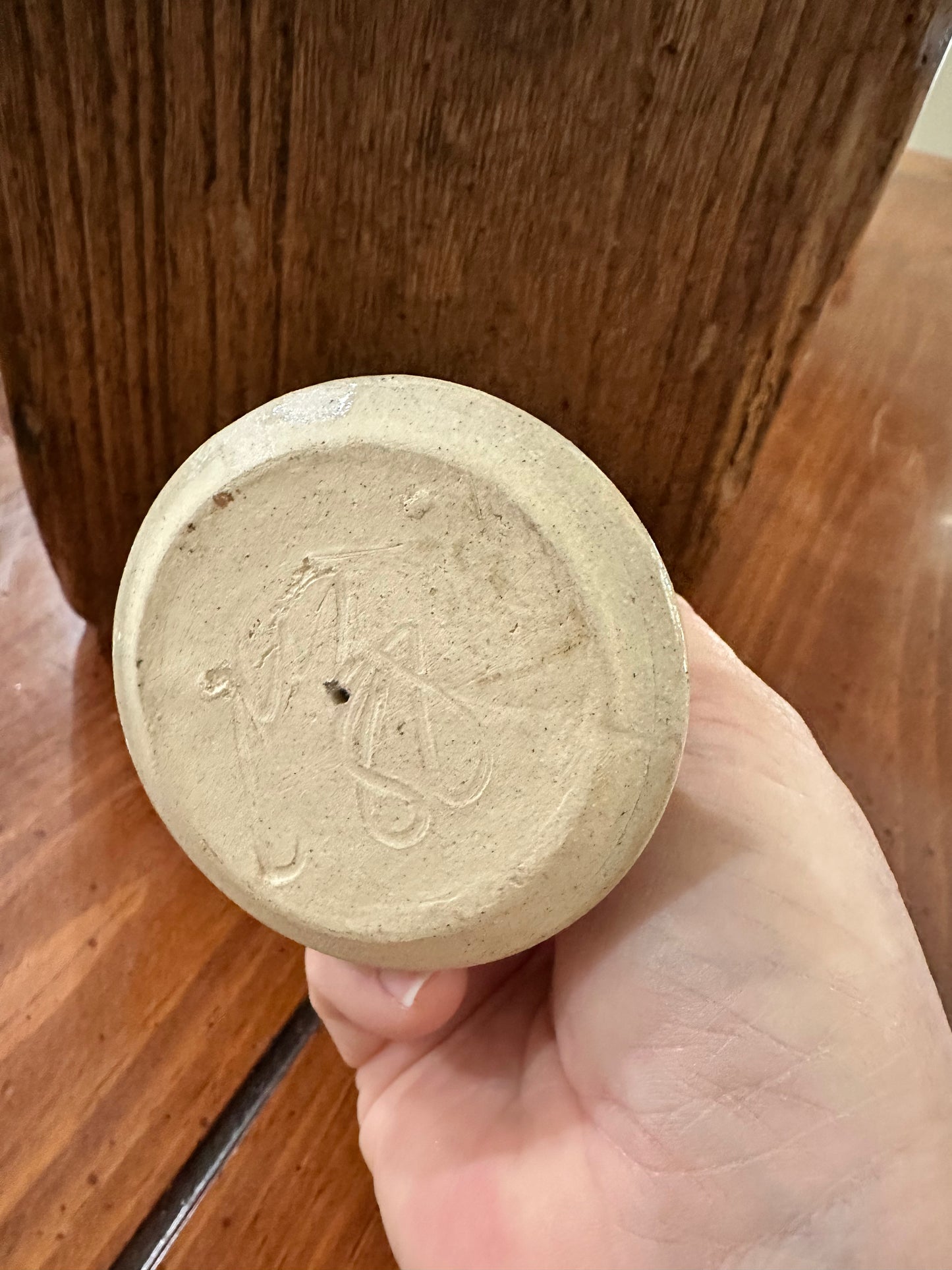 Handmade Pottery Candleholder