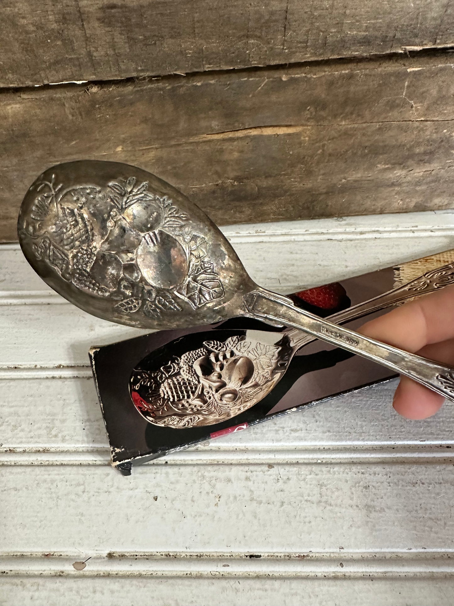 Silver Plated Serving Spoon
