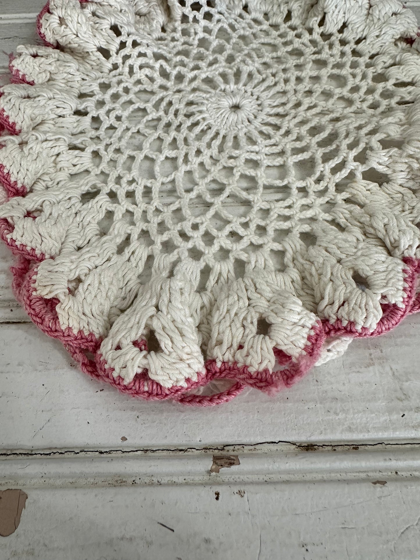 Handmade Crocheted Doily