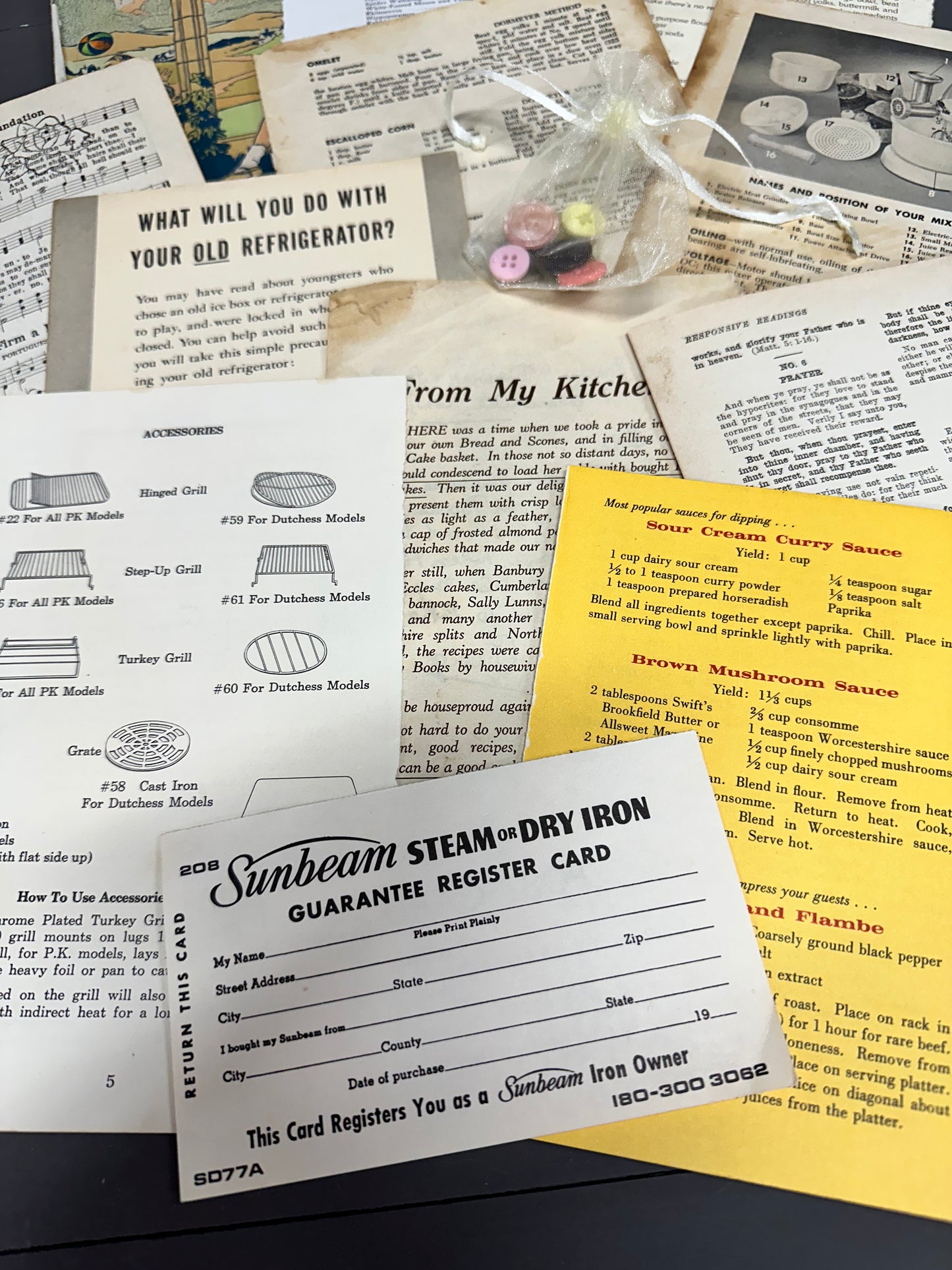 Vintage Ephemera Pack #6