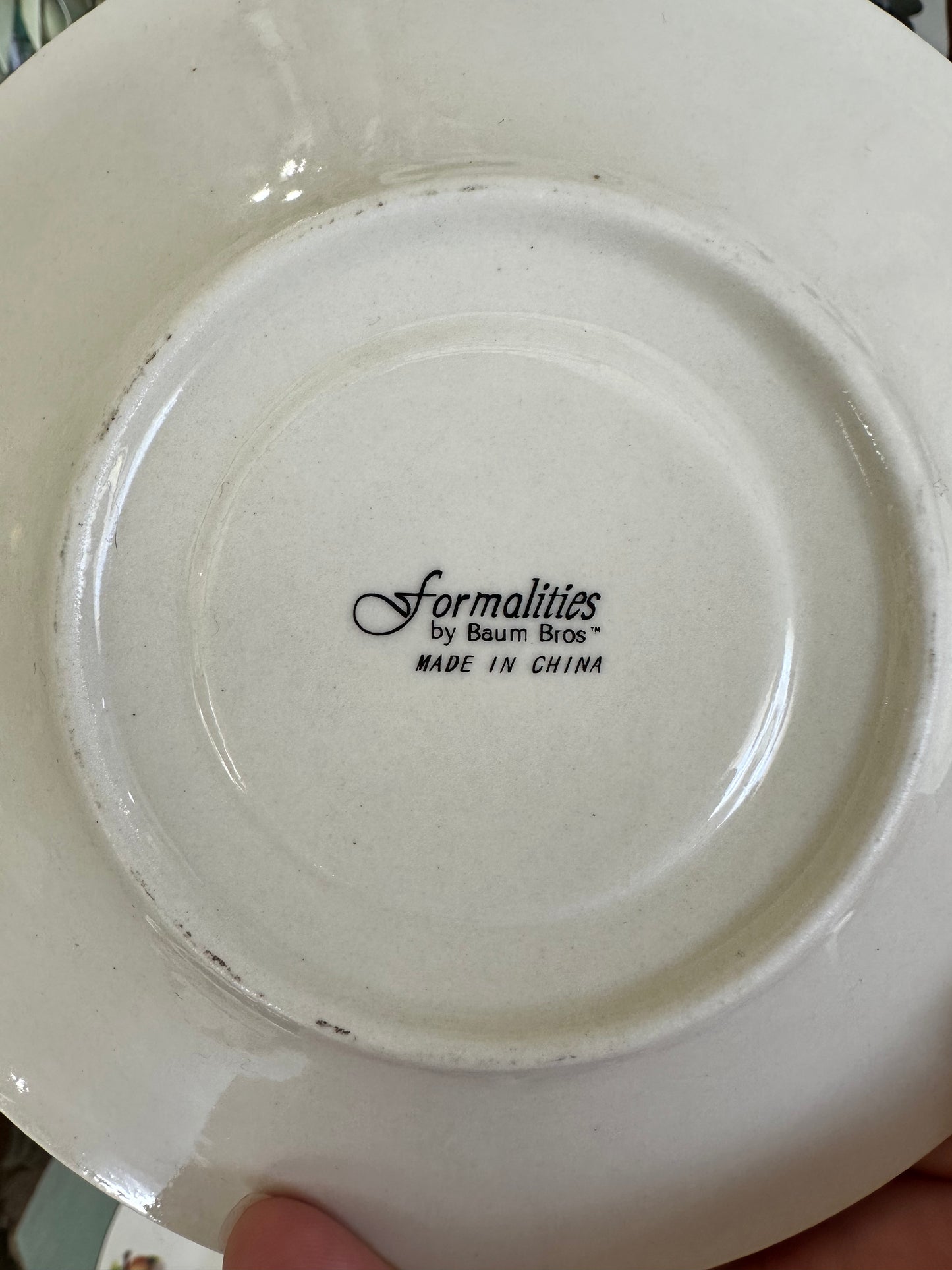 Formalities dish set- local pickup only