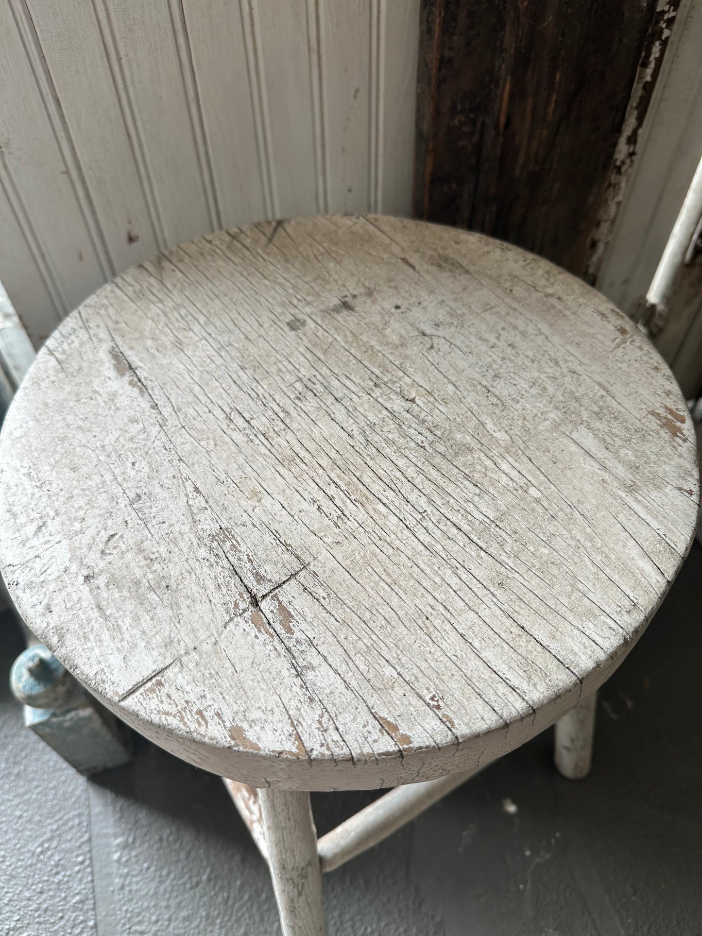 Rustic stool-local pickup only