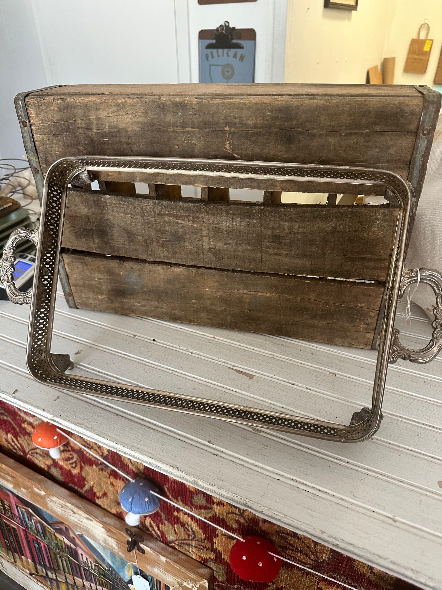 Silver plated casserole liner