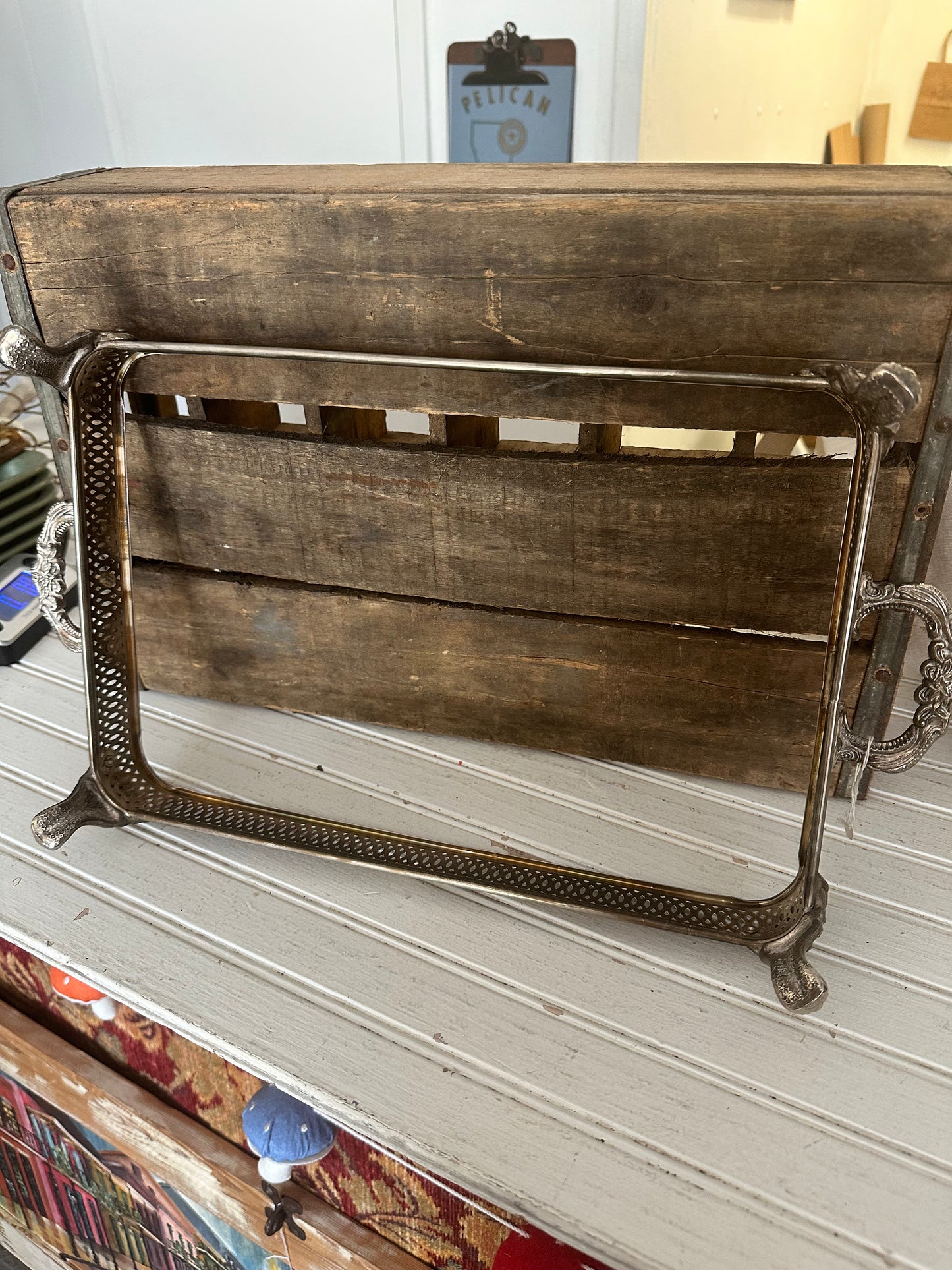 Silver plated casserole liner