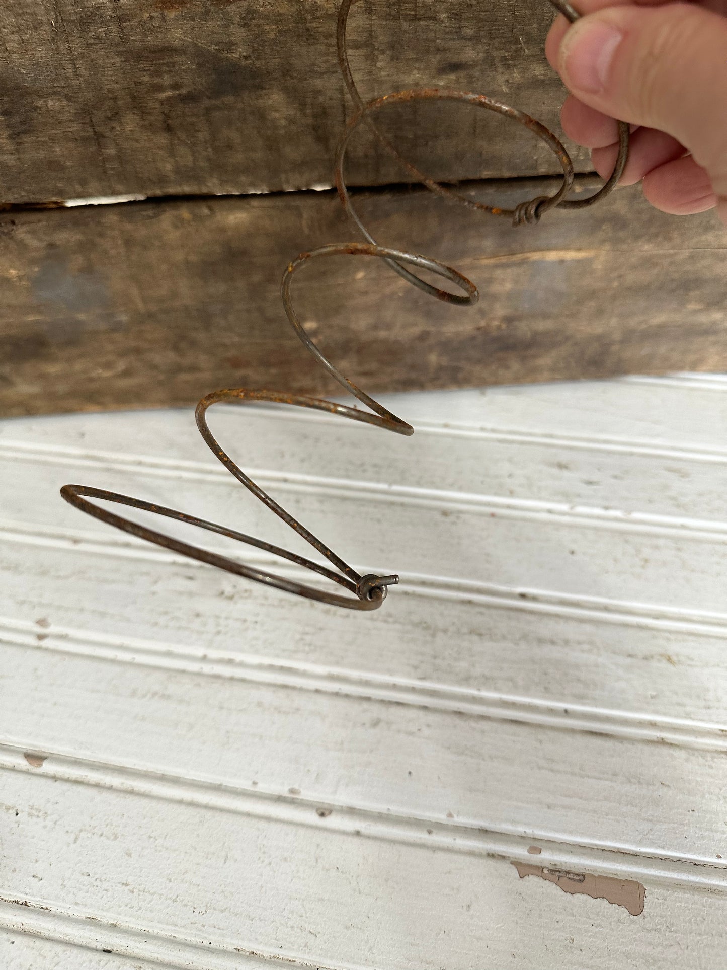 Rusty bed spring-small