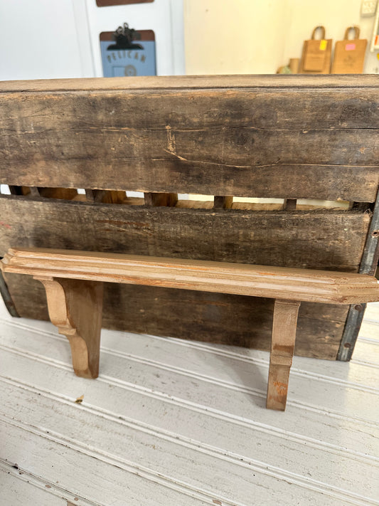Wood shelf
