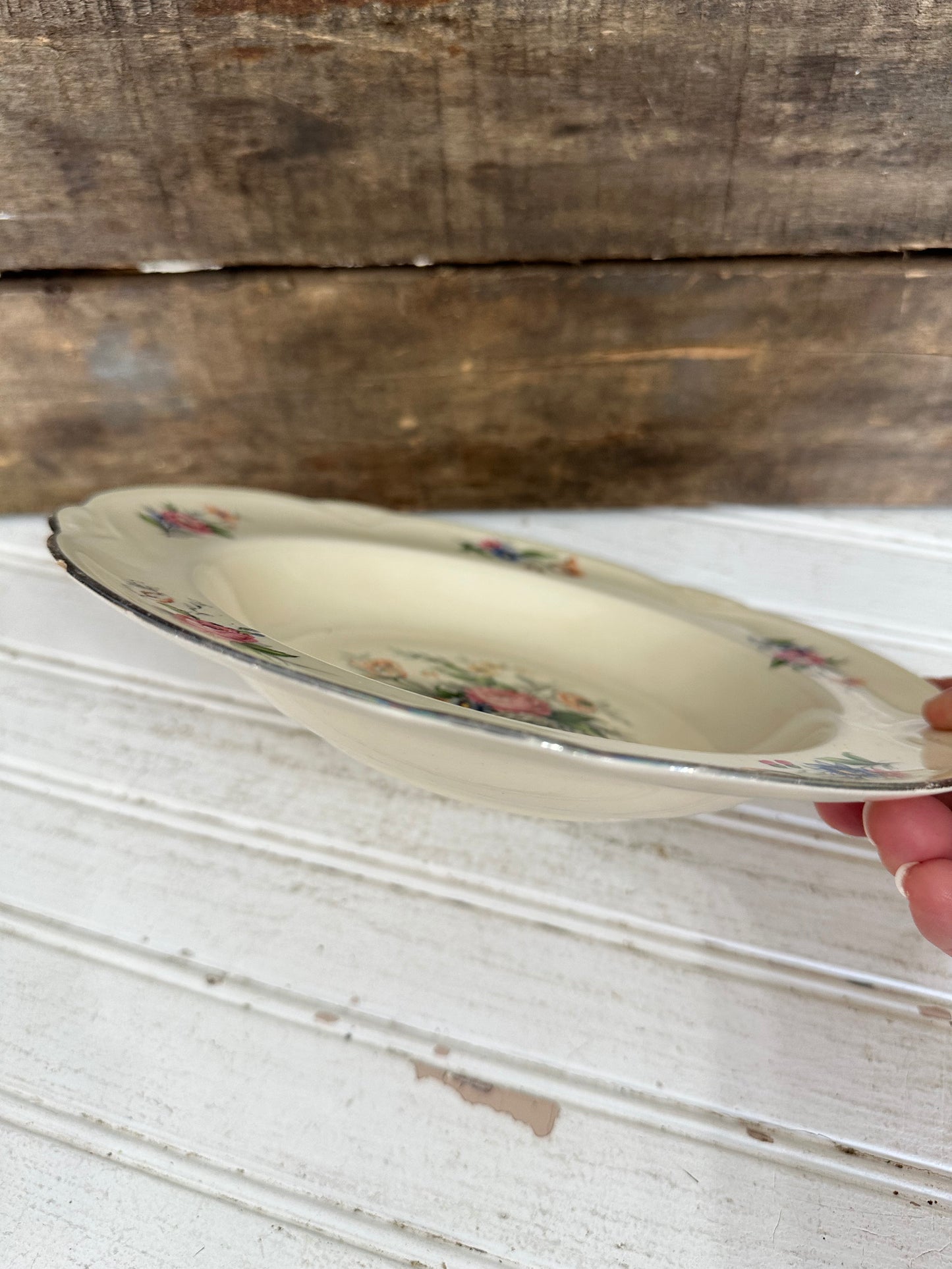 Homer Laughlin Springtime Luncheon plate