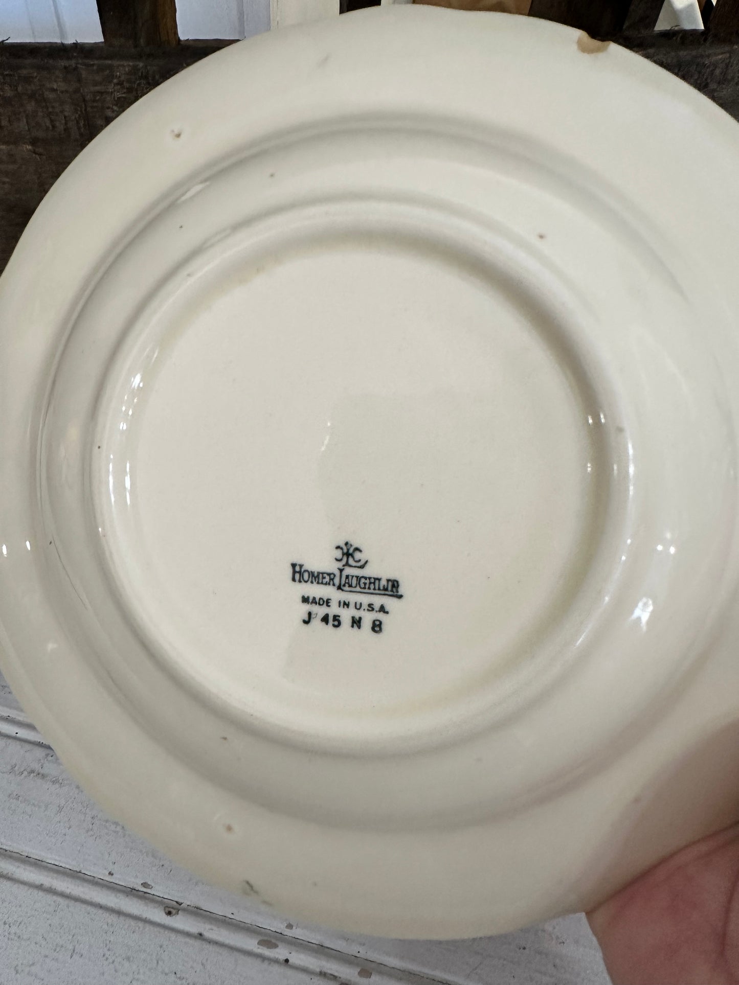 Homer Laughlin Springtime Luncheon plate