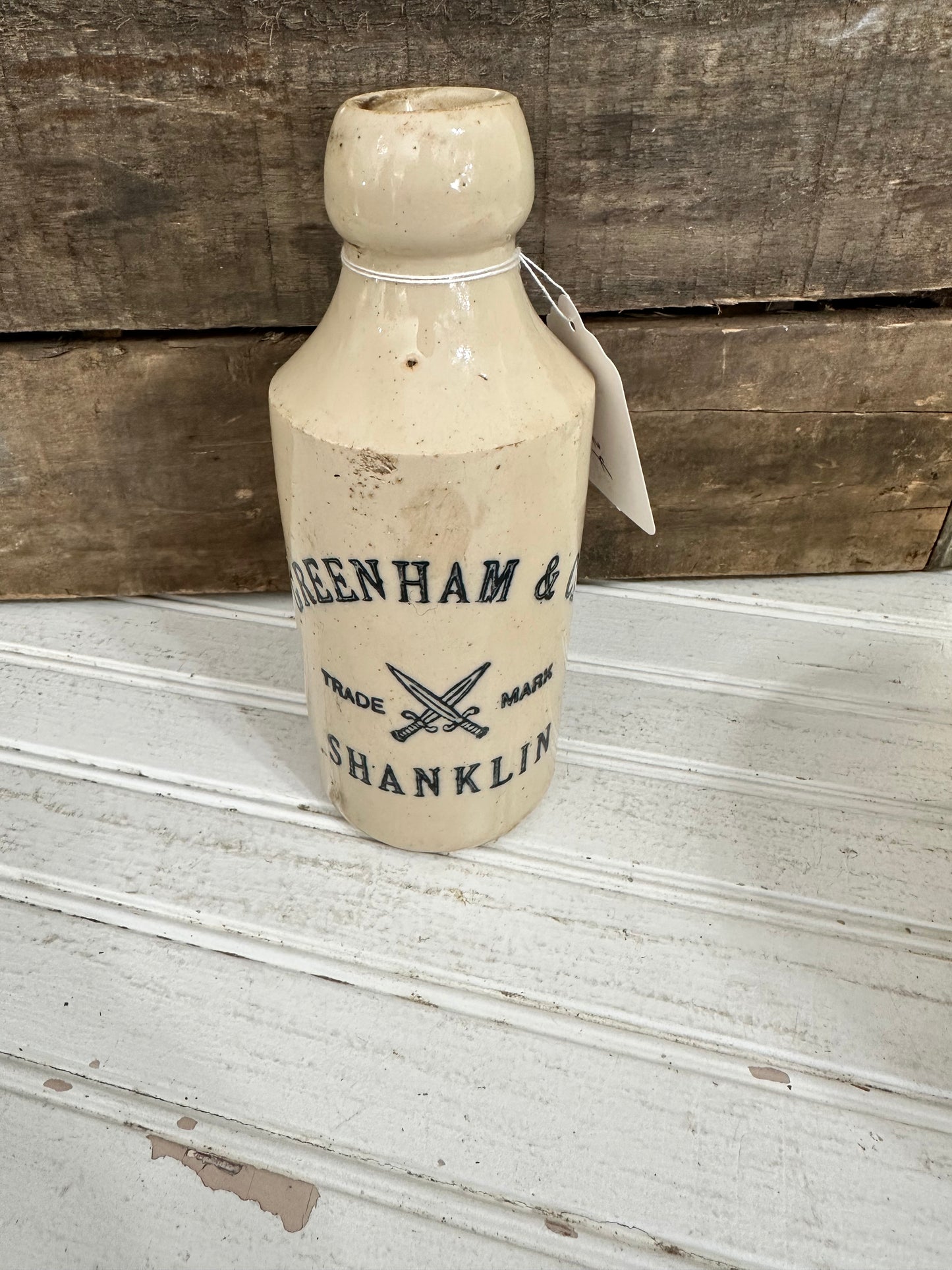 Shanklin Ginger beer crock bottle