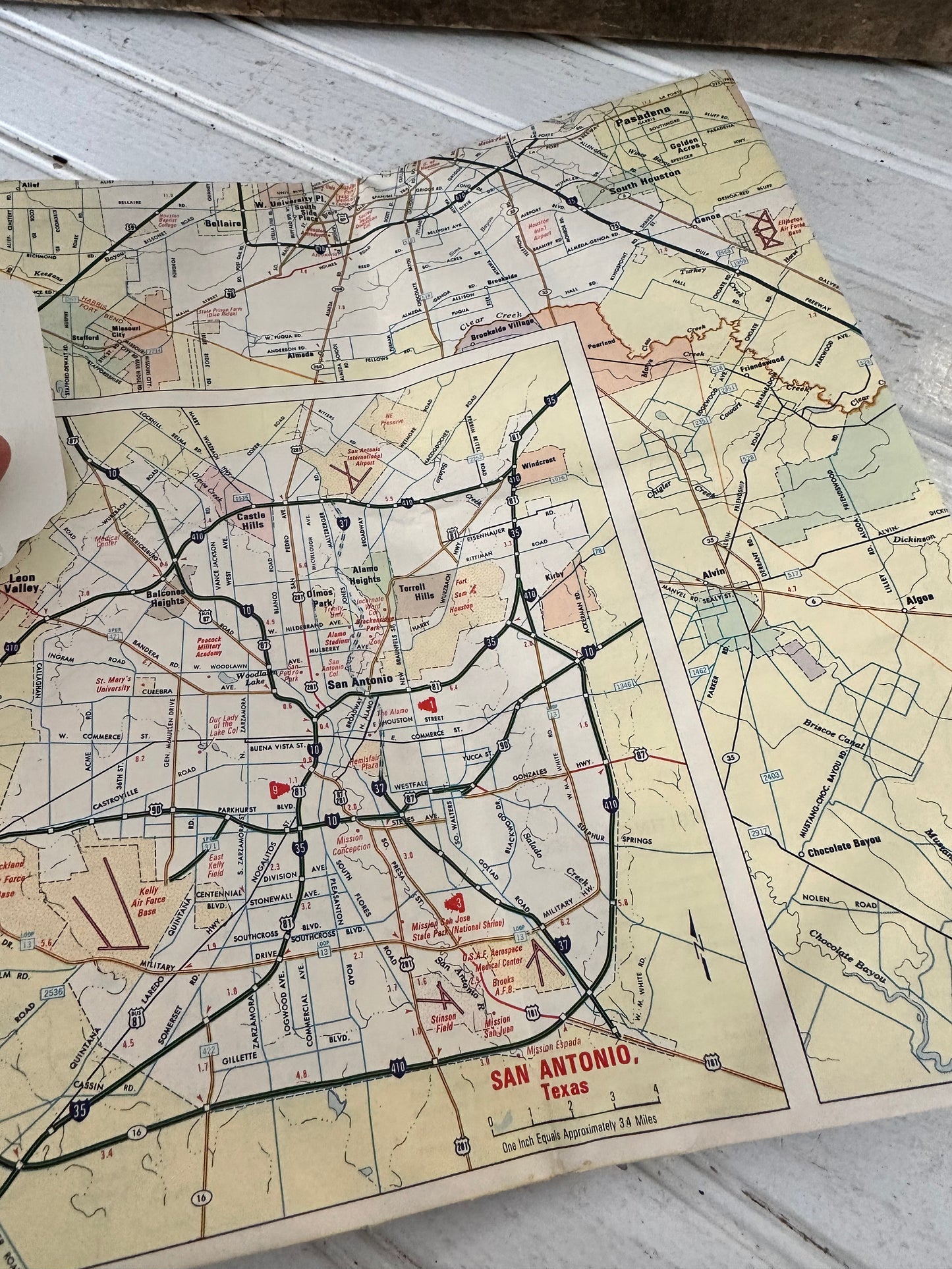 Texas Road Map