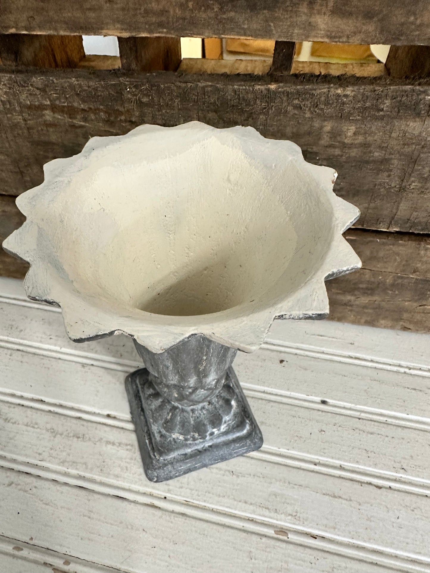 Planter/vase-chalk painted