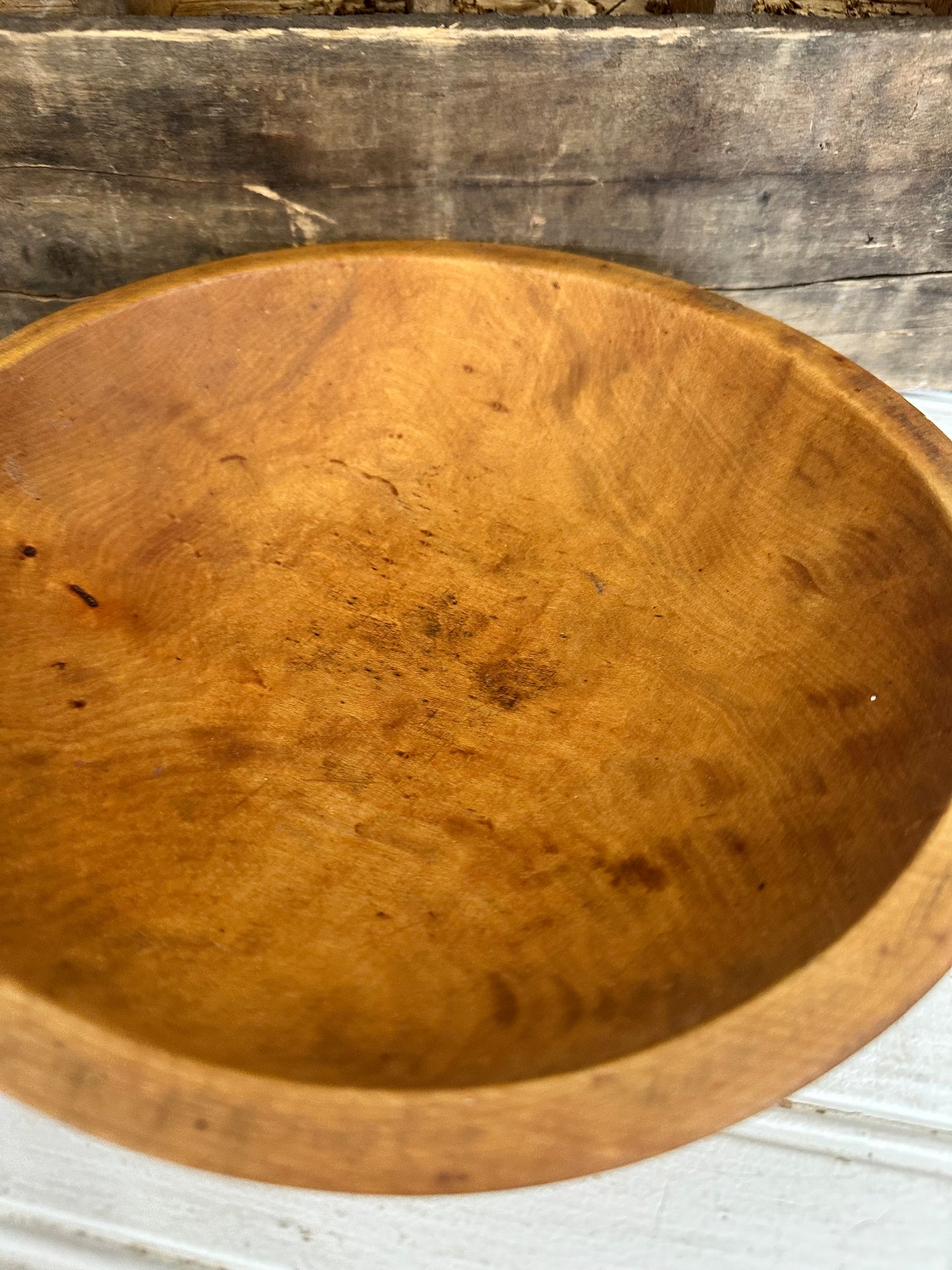 Wooden bowl