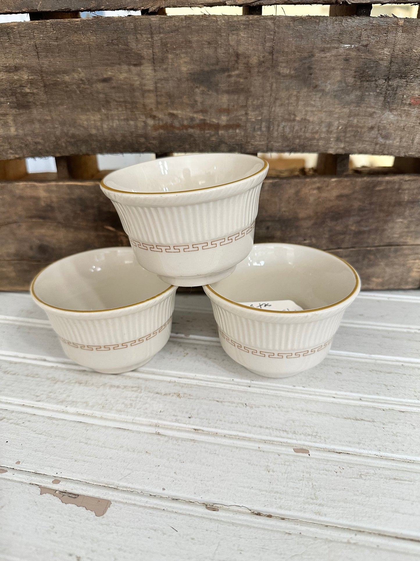 Shenango China Restaurant ware cups -no handles