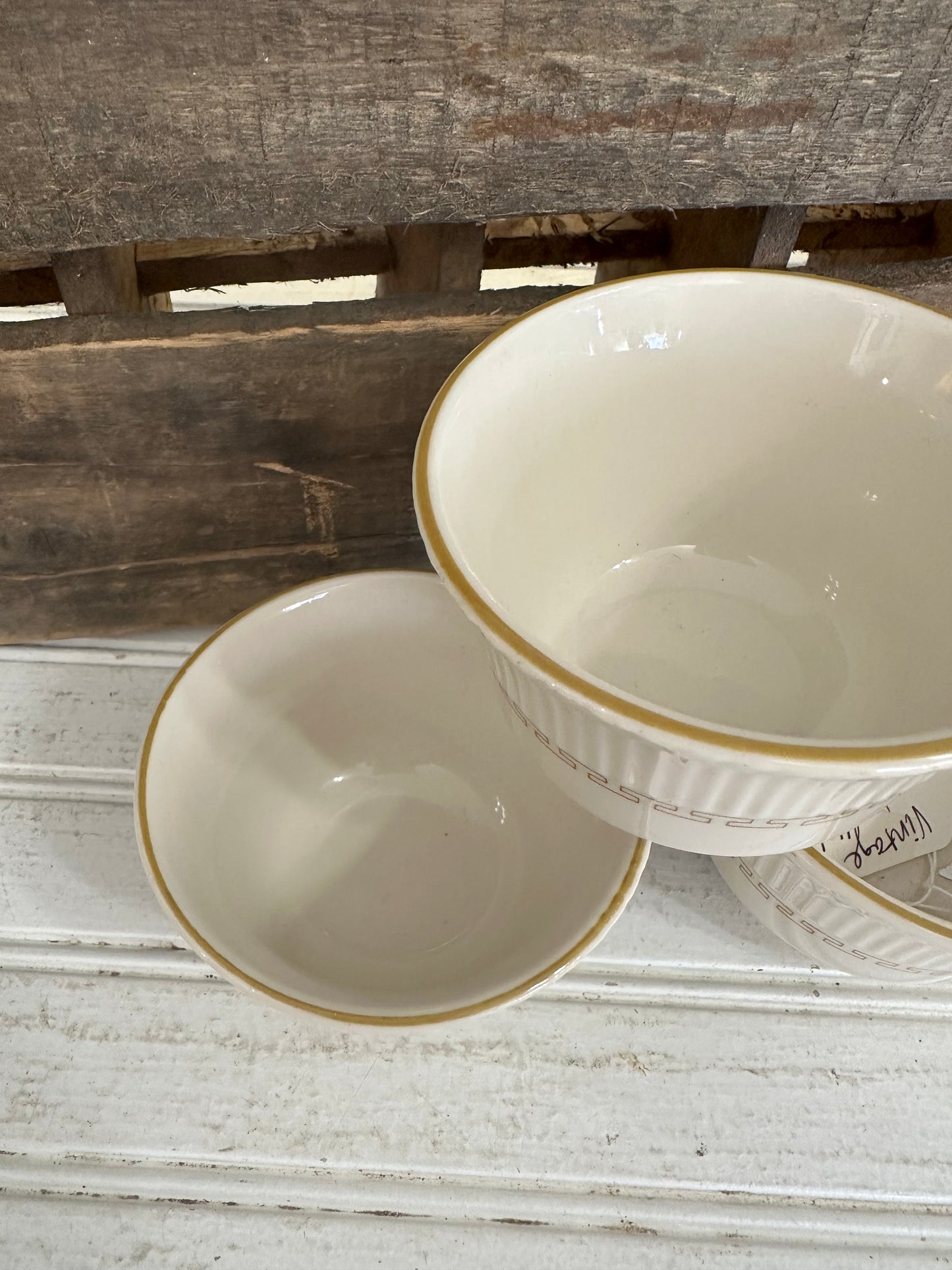 Shenango China Restaurant ware cups -no handles