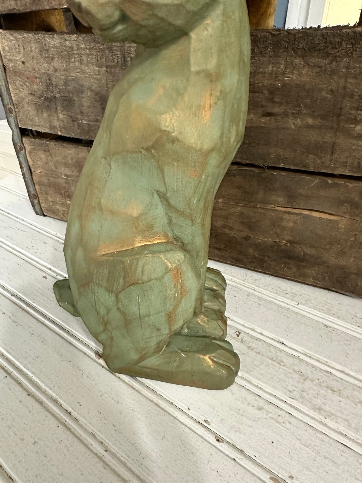 Chalk Painted Bunny