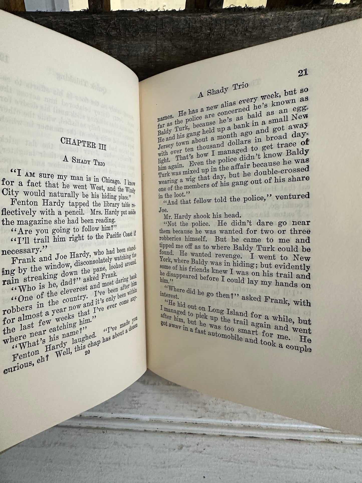 The Missing Chums-Hardy Boys Mystery