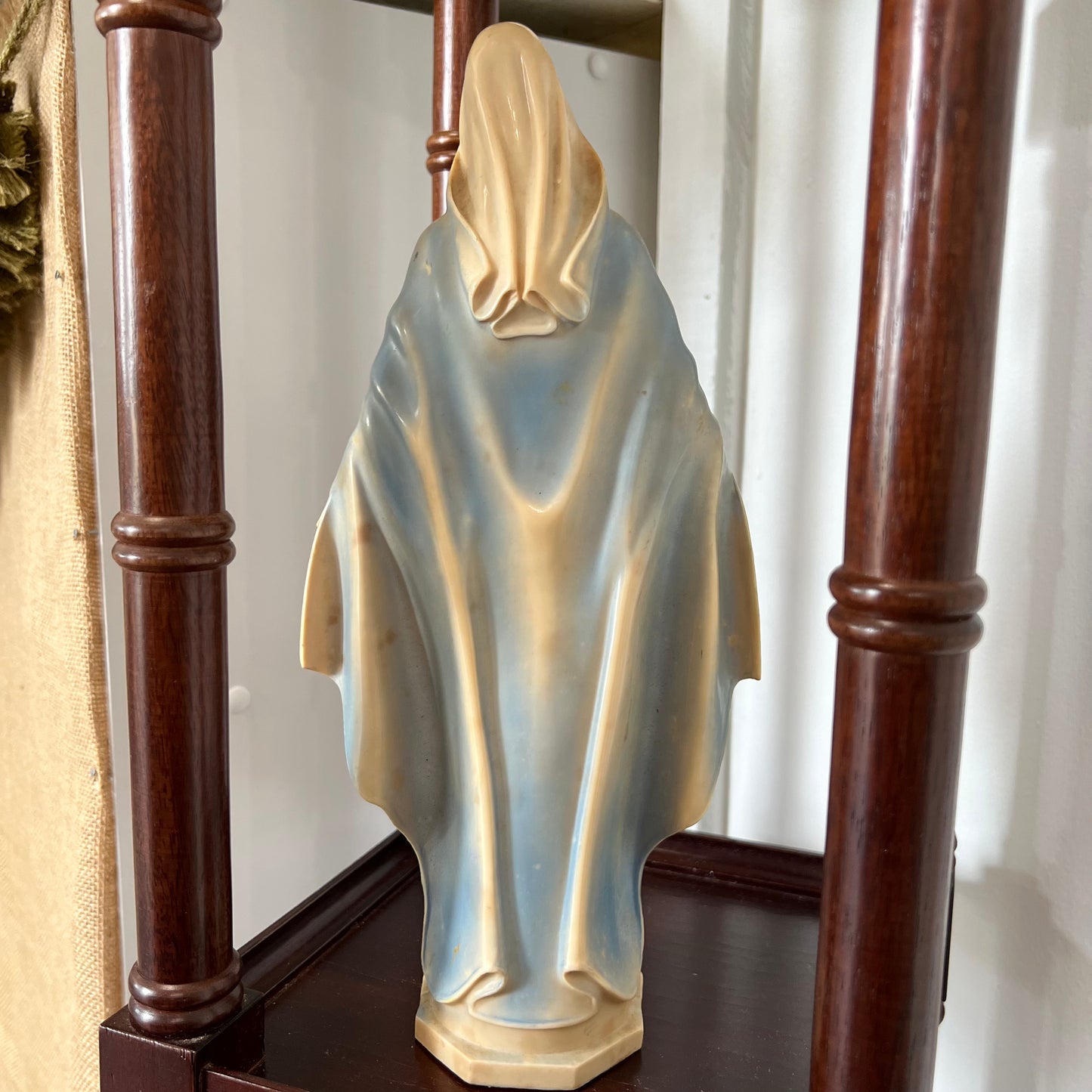 Vintage Plastic Mary Statue