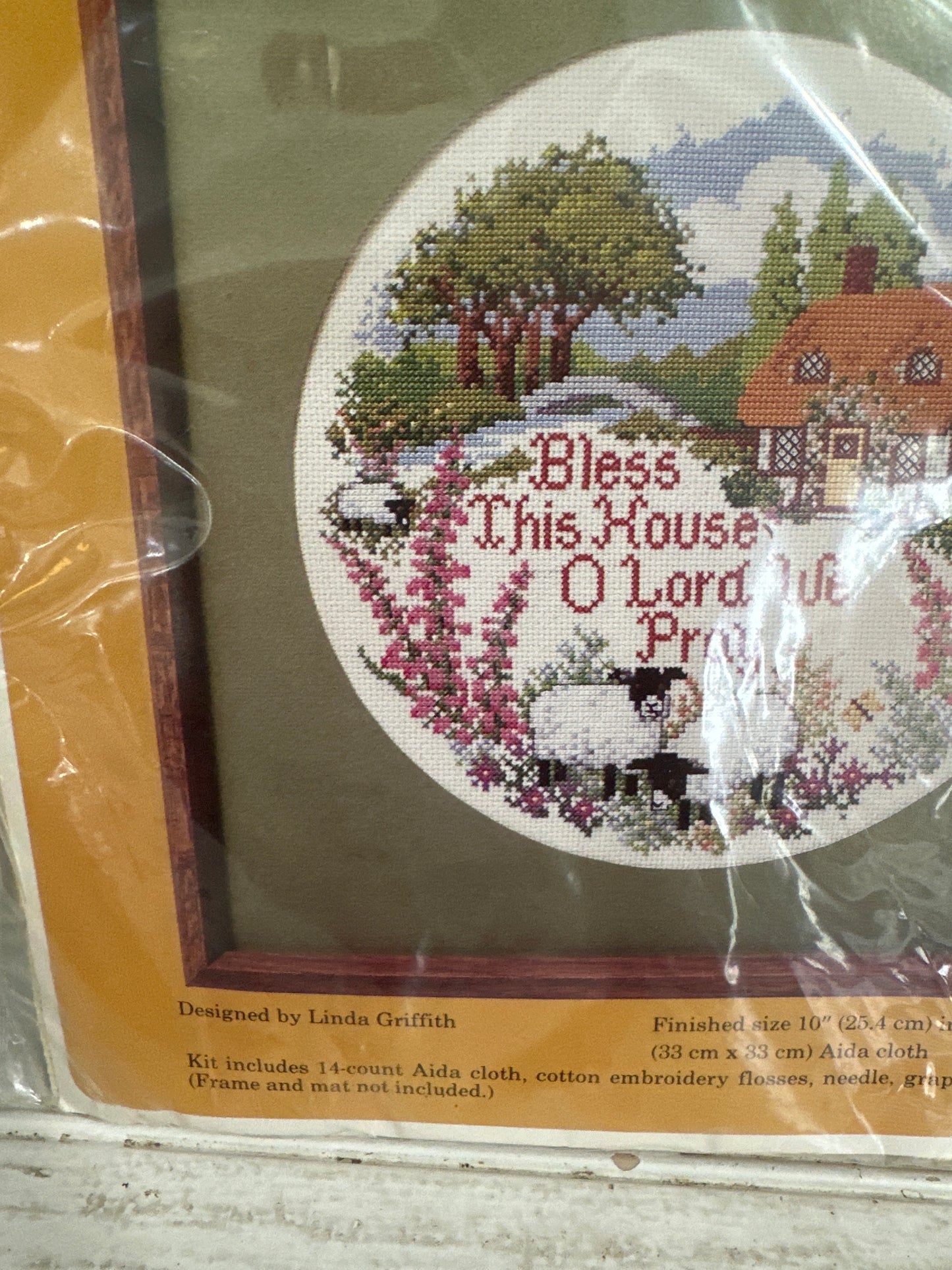 Bless this House cross stitch kit