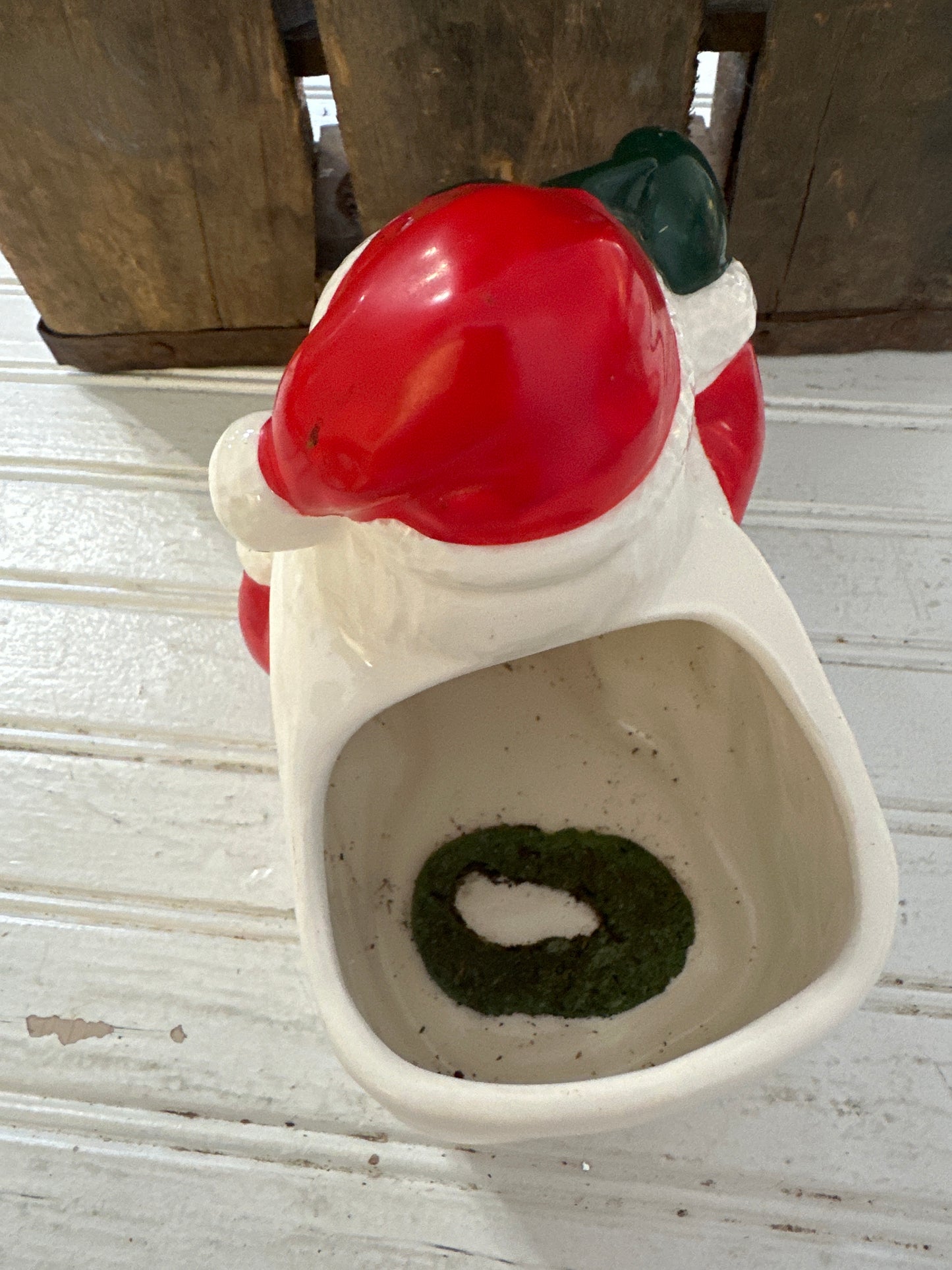 Lefton Santa Planter