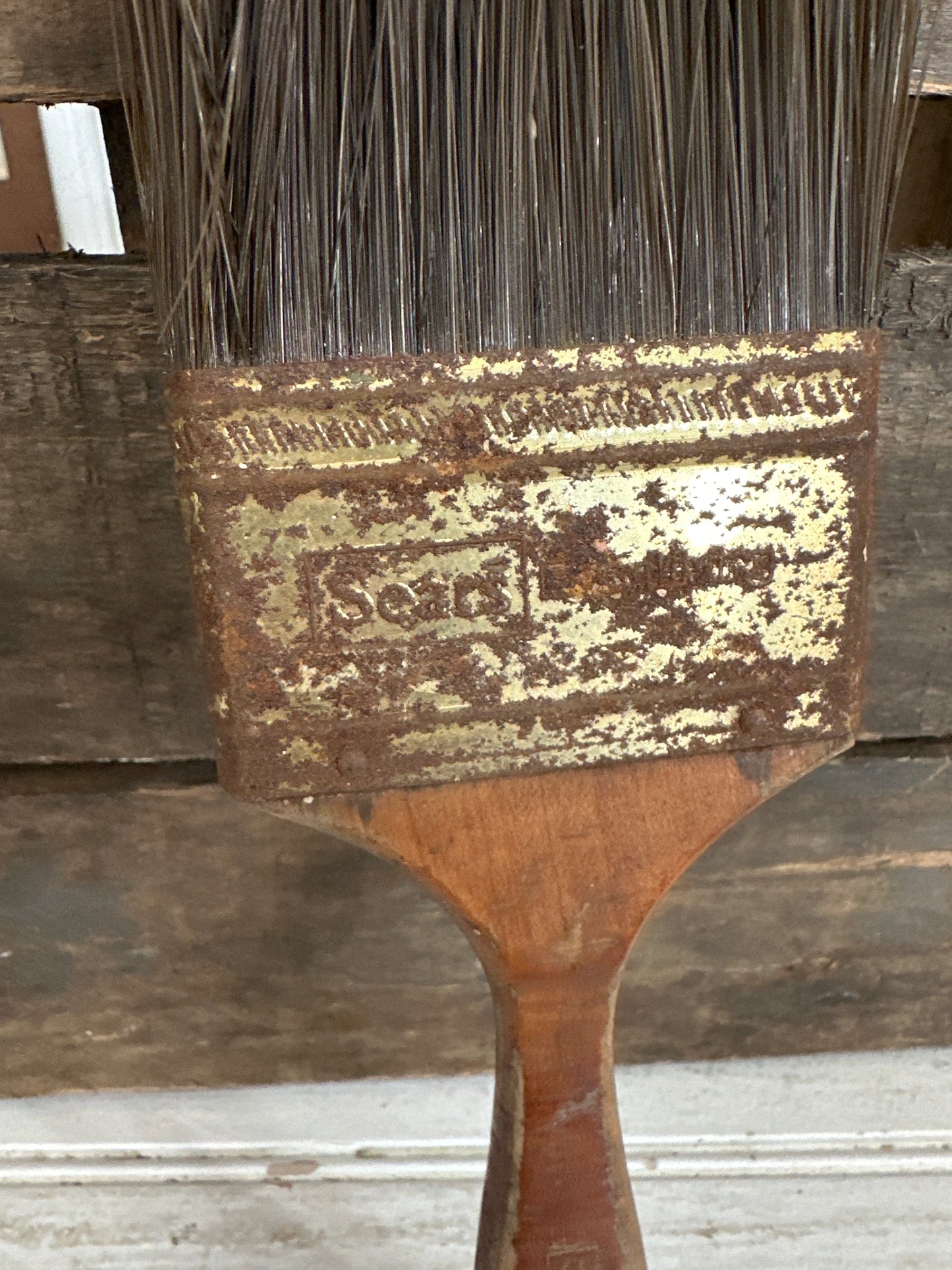 Sears Wooden paint brush