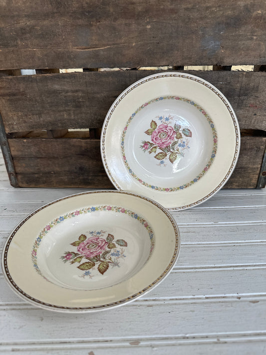 Homer Laughlin soup bowl