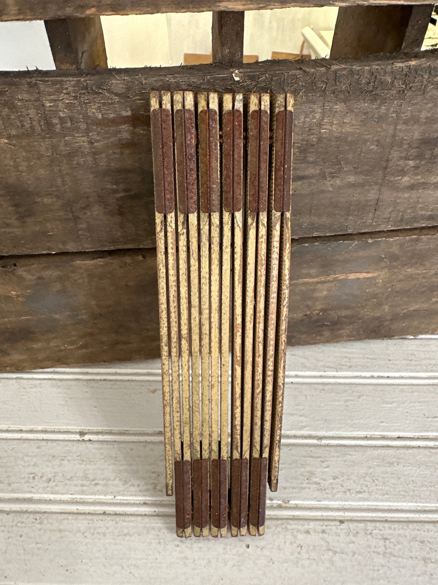 Lufkin Red End folding wooden ruler