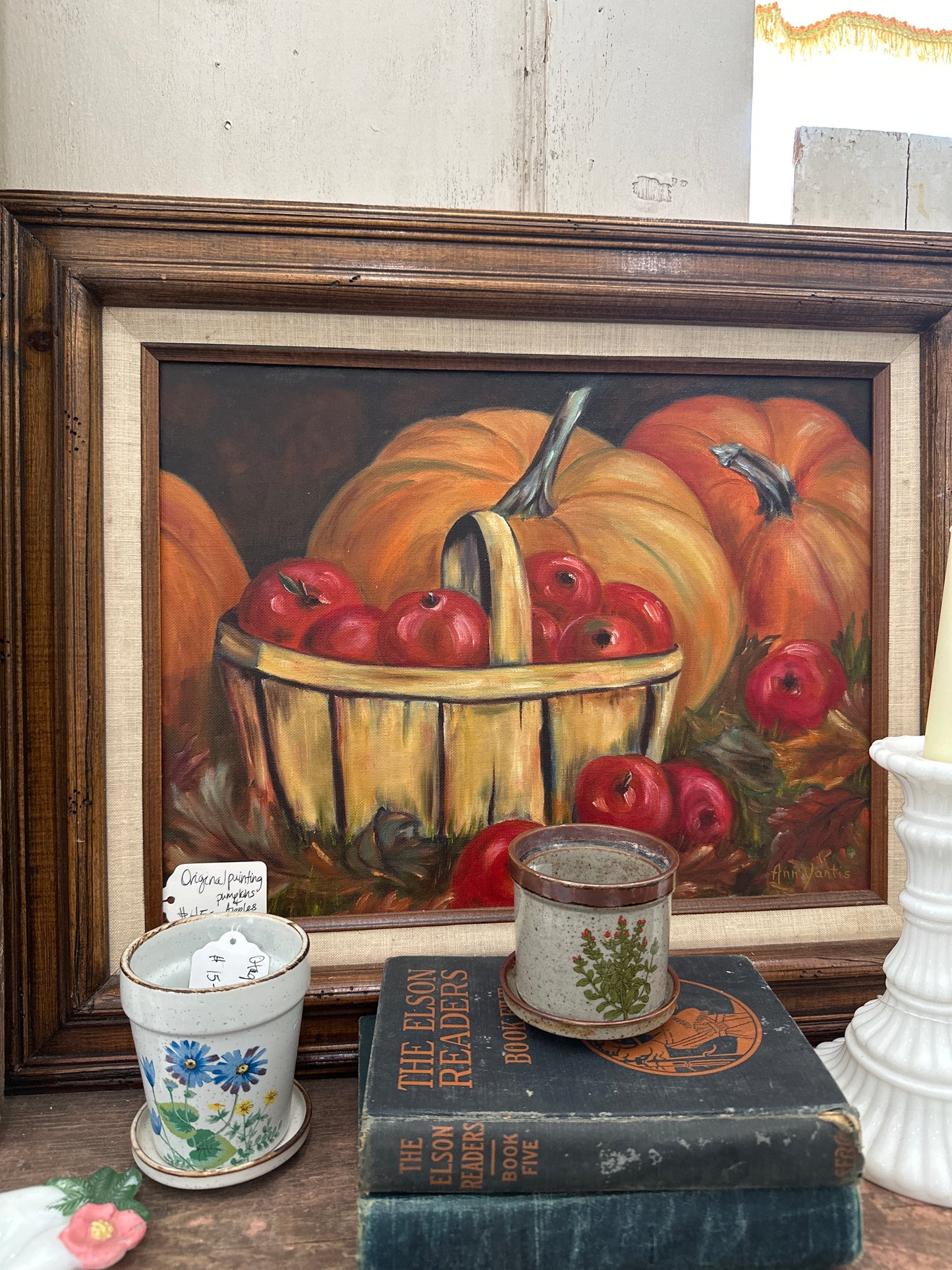 Pumpkins and apple basket- local pick up only