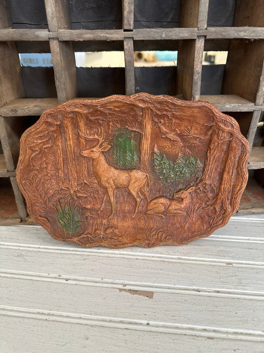 Deer Plaque
