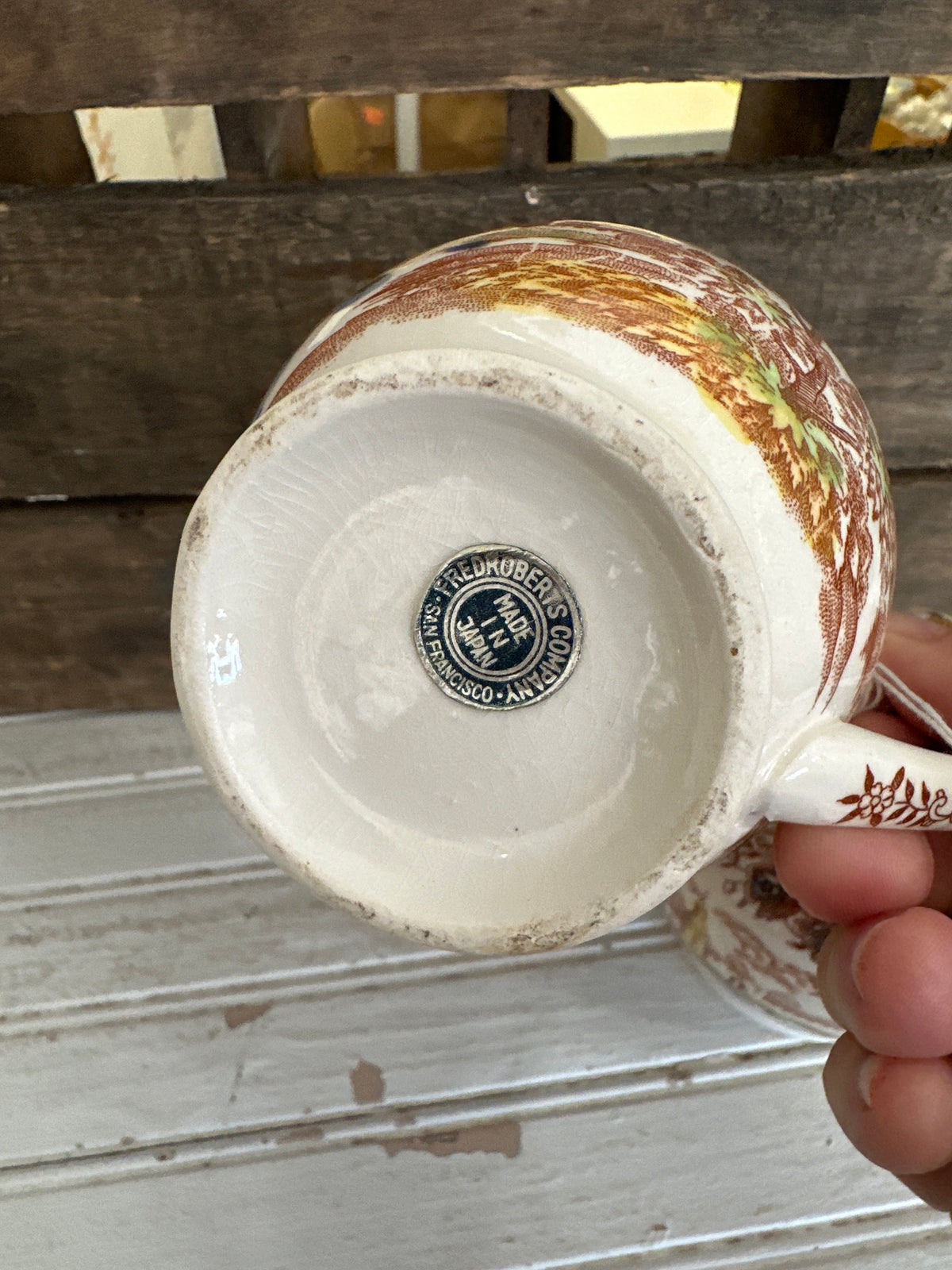 Fred Robert’s Co. sugar & creamer set