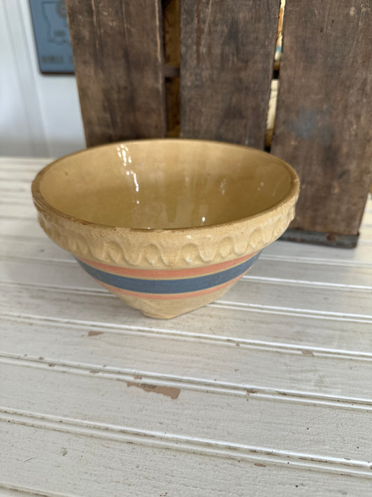 Yellow Ware Pottery bowl- local pickup only