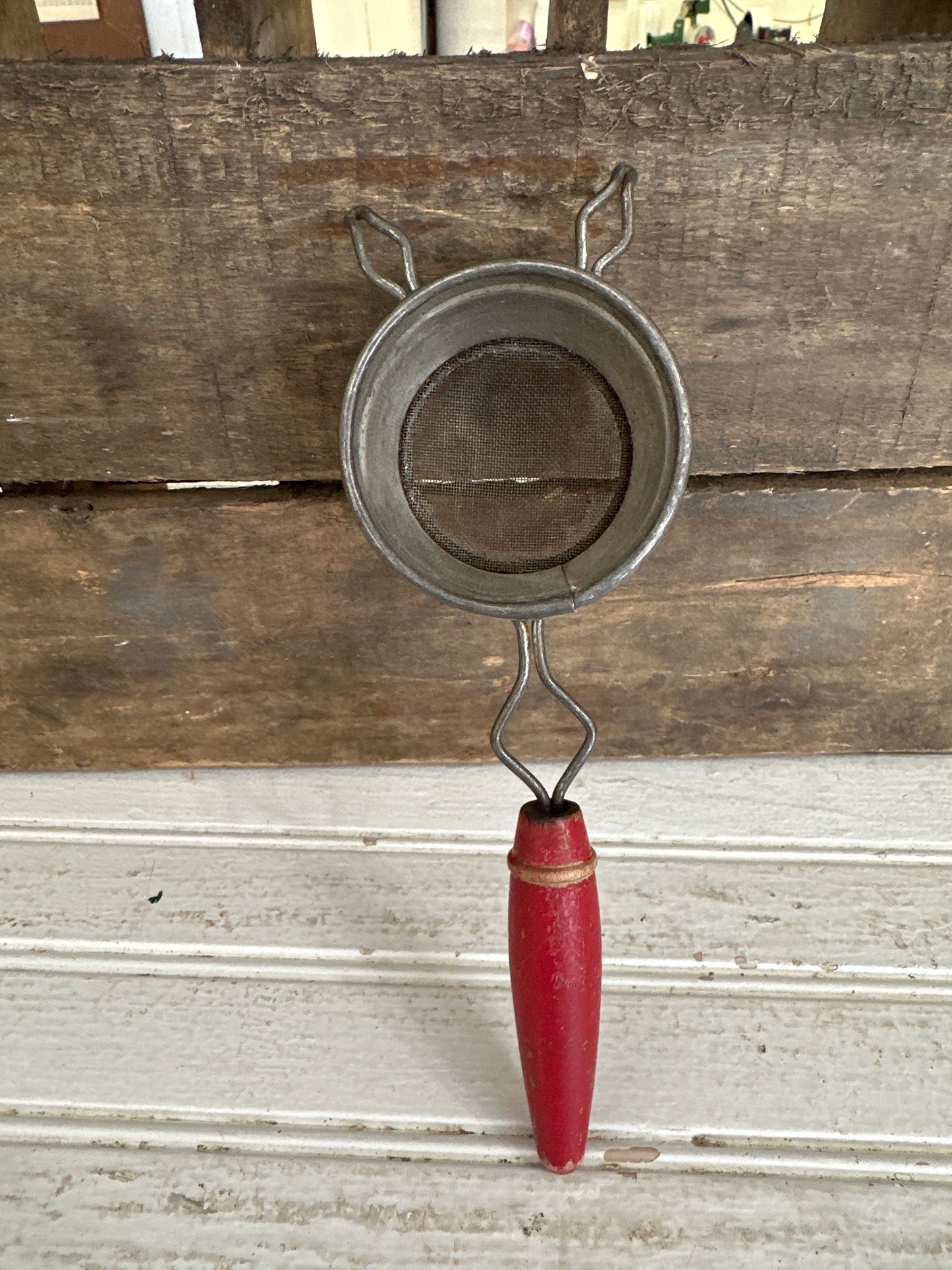 Tea Strainer - red handle