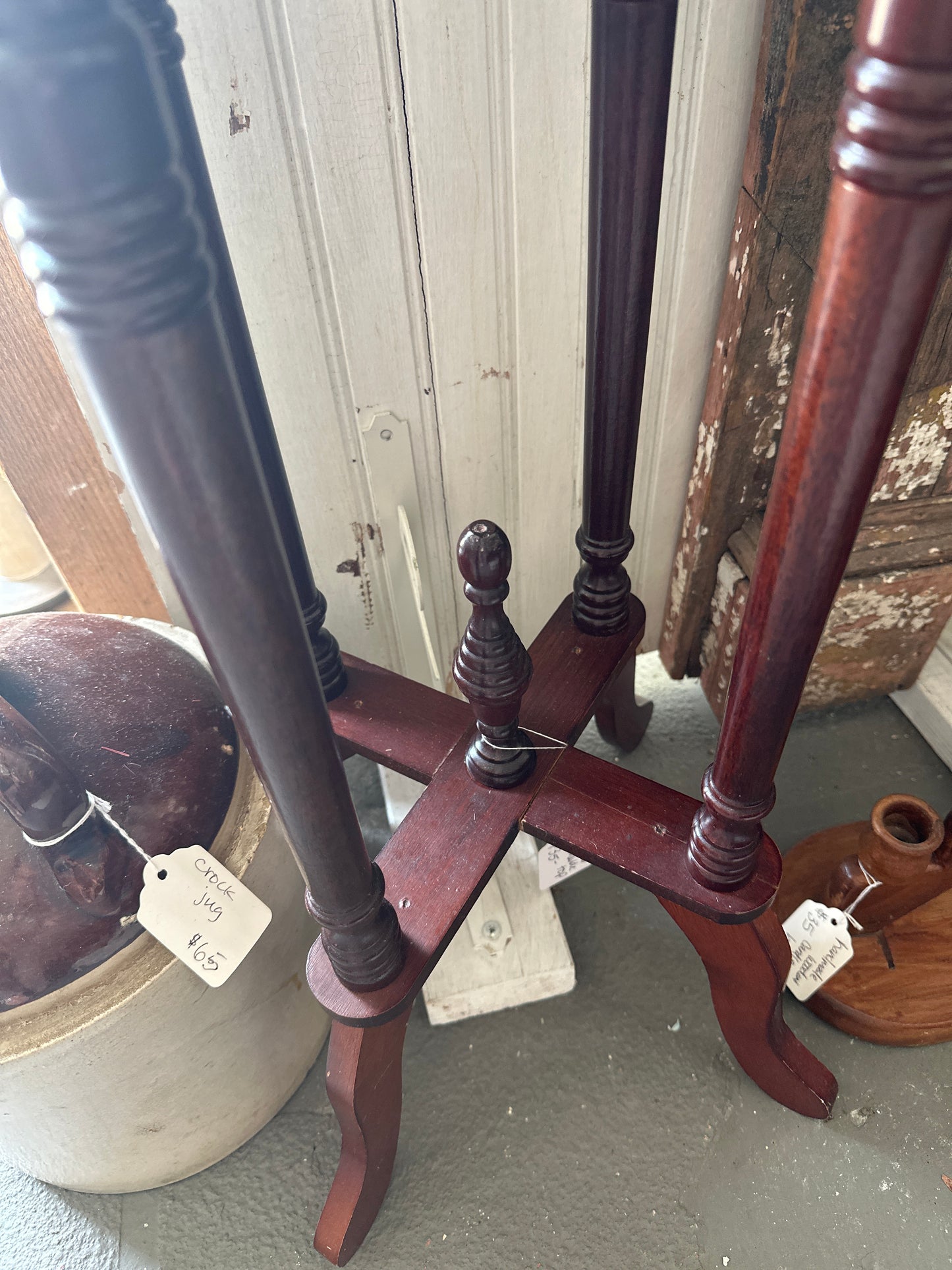 Marble top plant stand- local pick up only