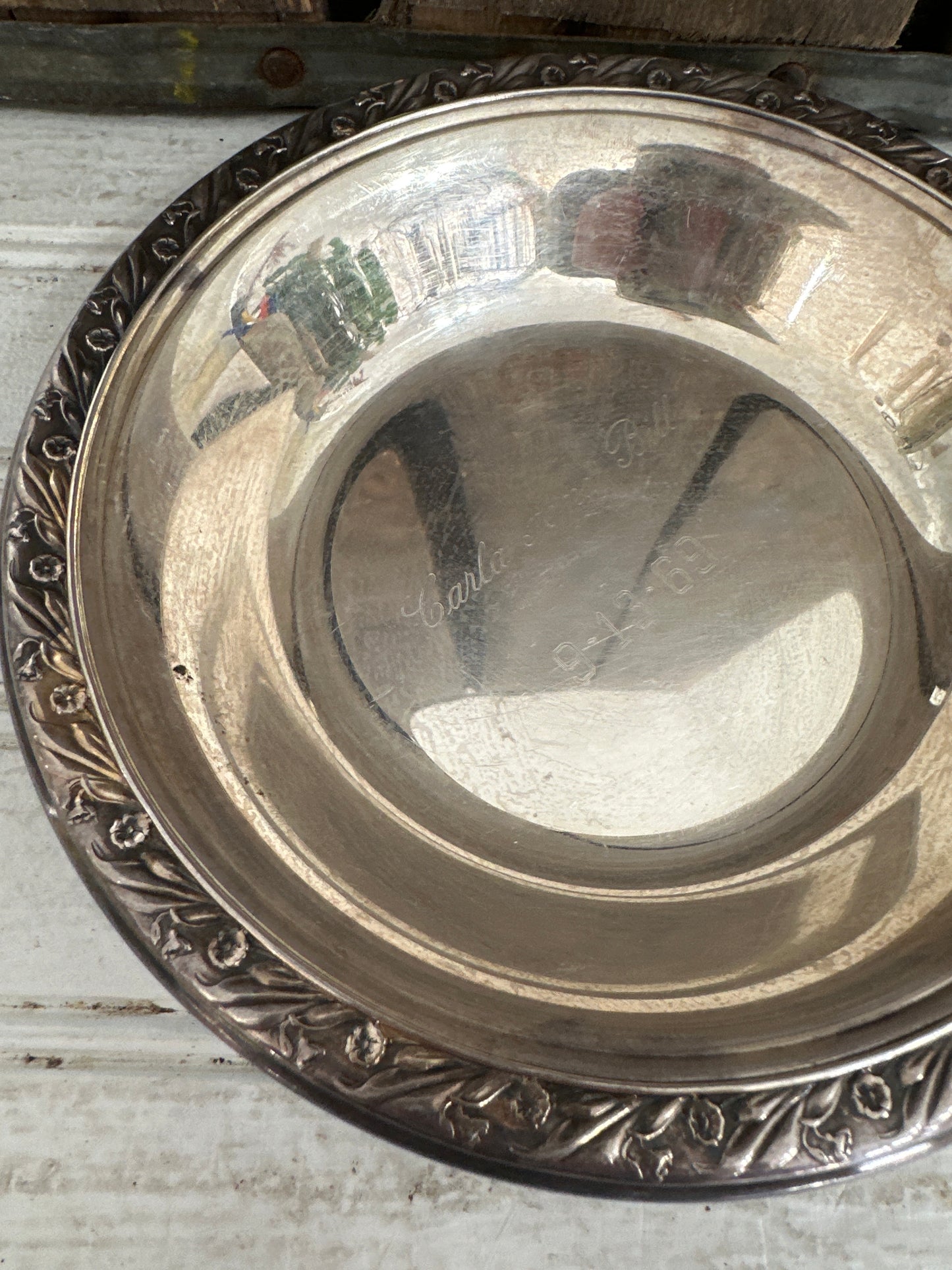 Reed & Barton Silver plate bowl