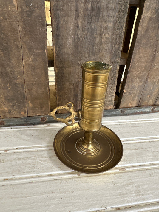 Chamber Brass push-up candle holder