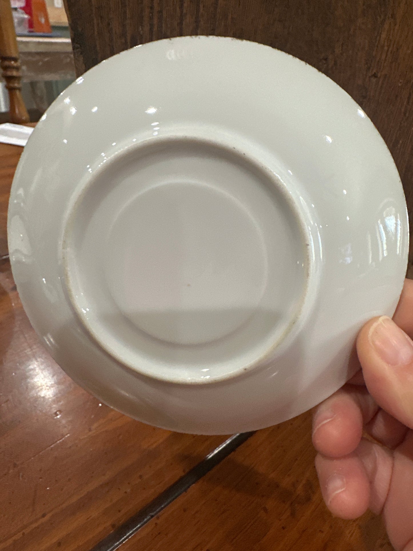 Royal Winchester Violet pattern saucer