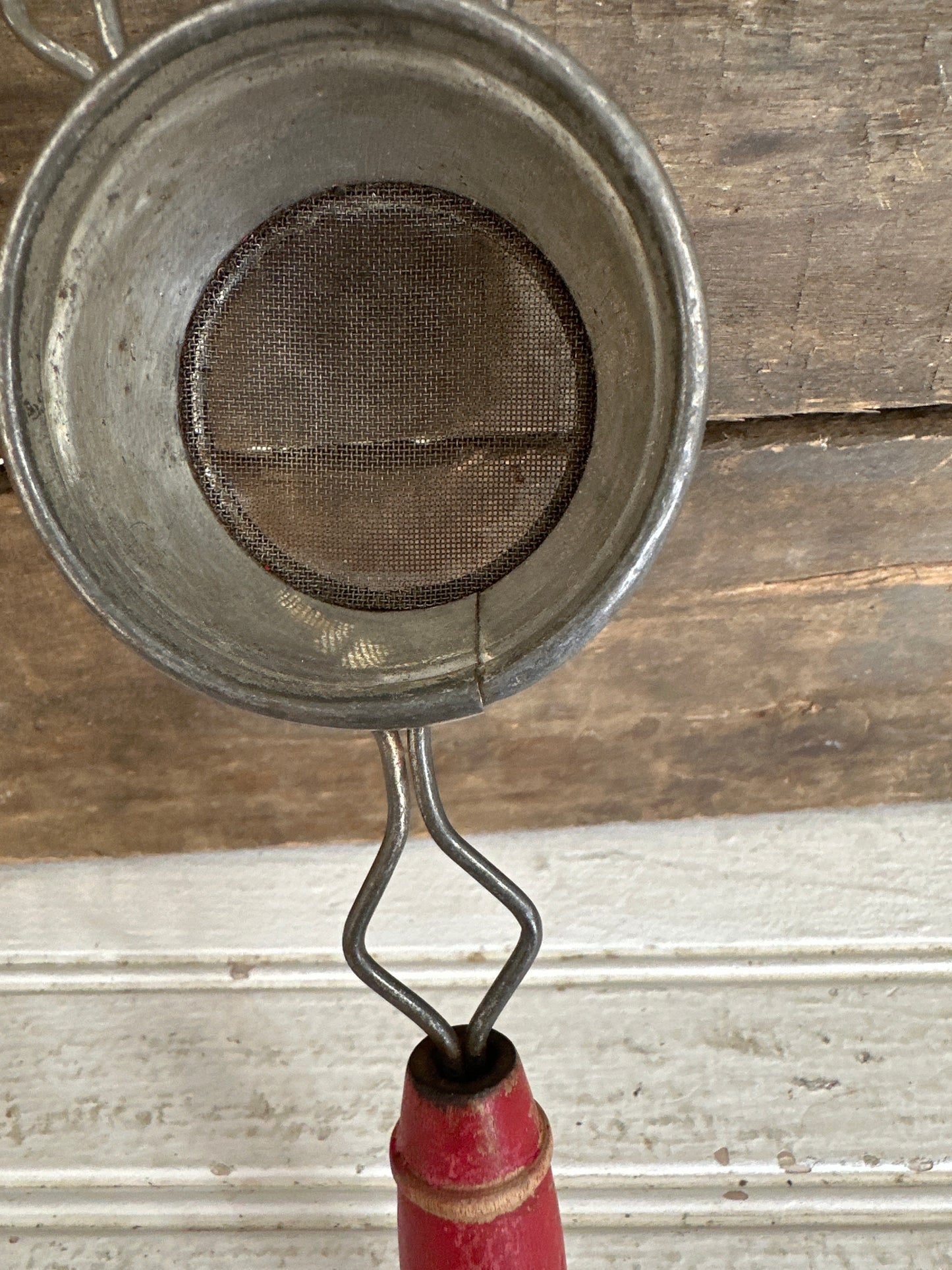 Tea Strainer - red handle