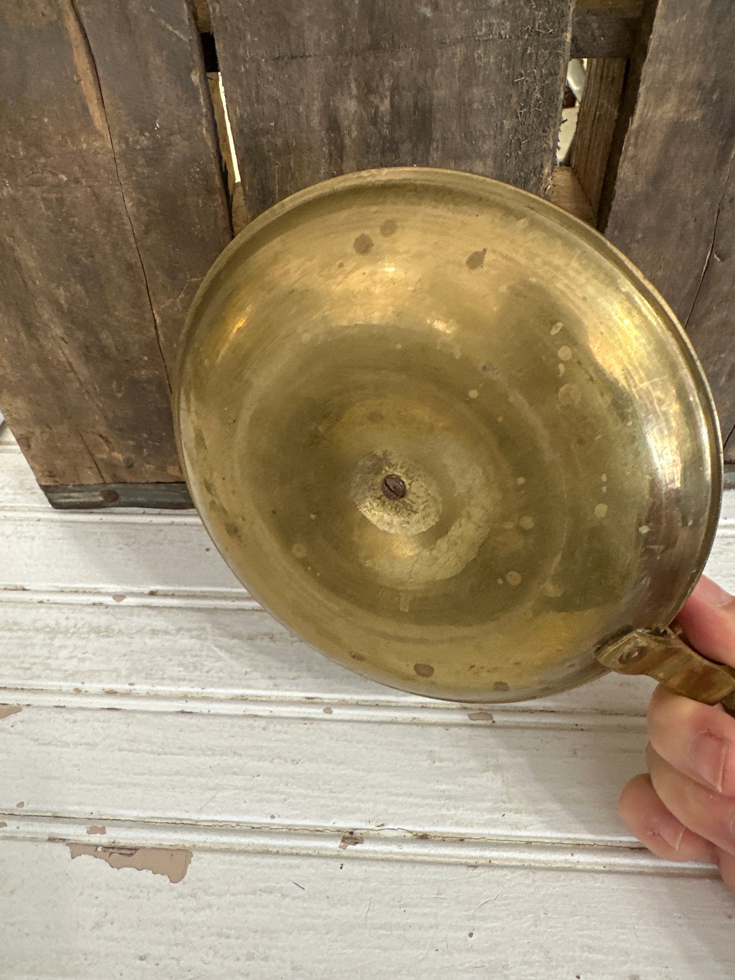 Brass Chamber candle holder