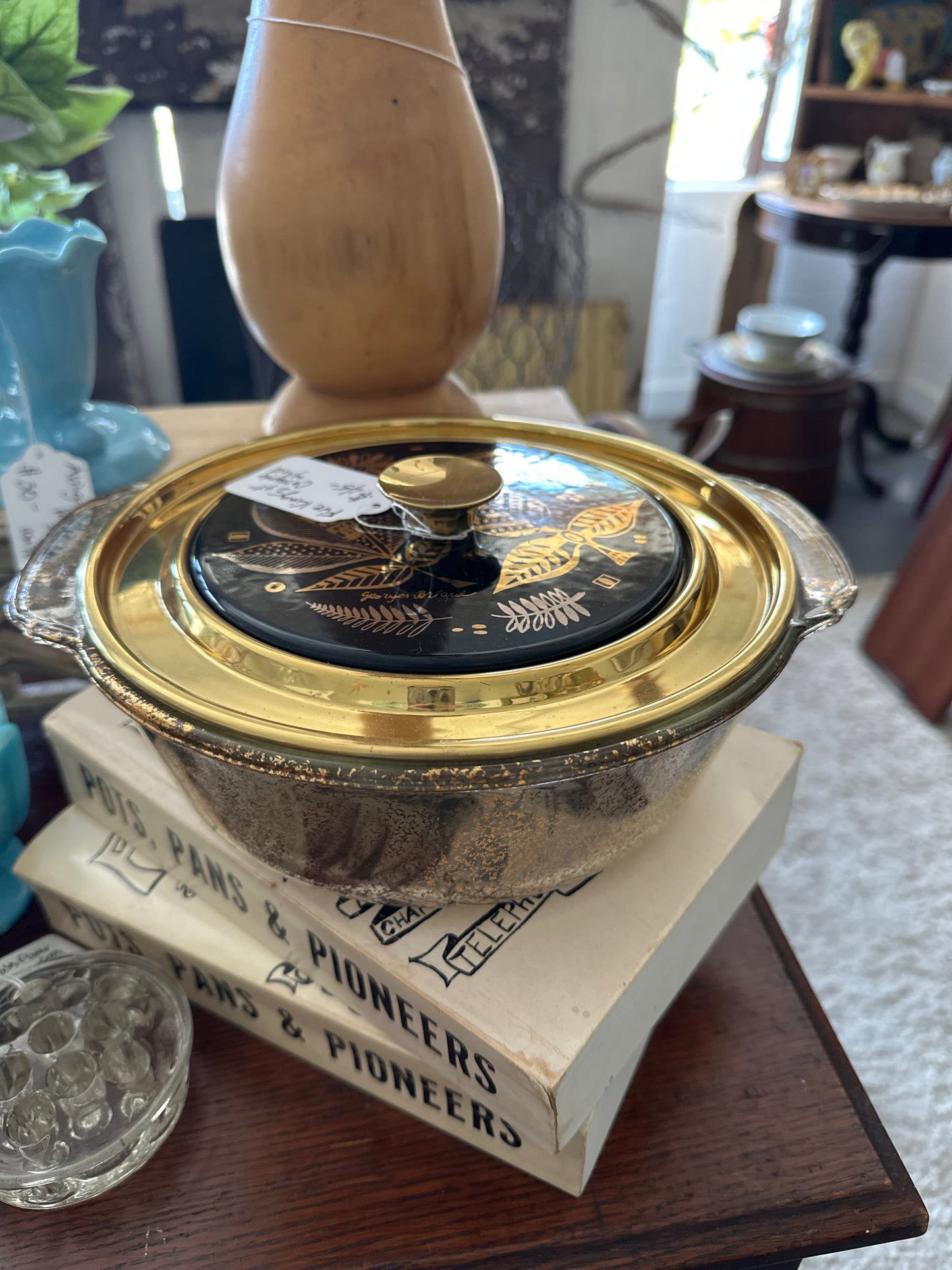 Fire King 2 qt. Casserole w/lid- local pickup only