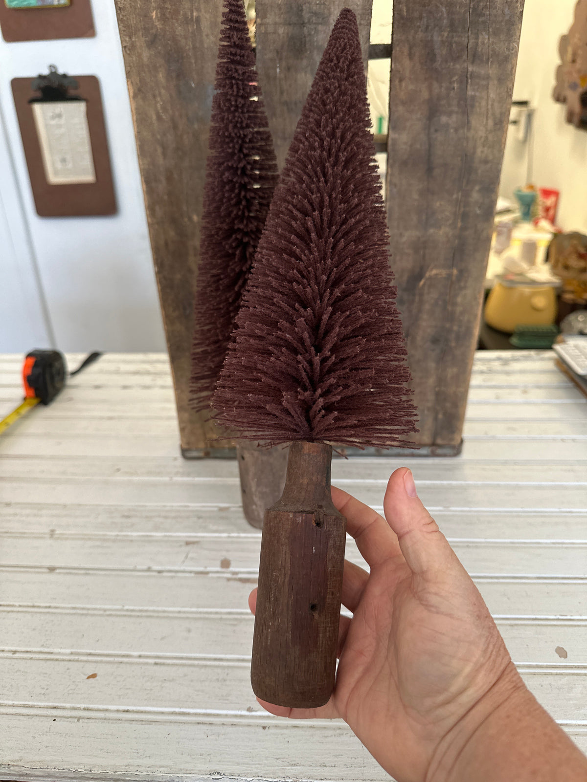 Vintage Spindle tree- brown