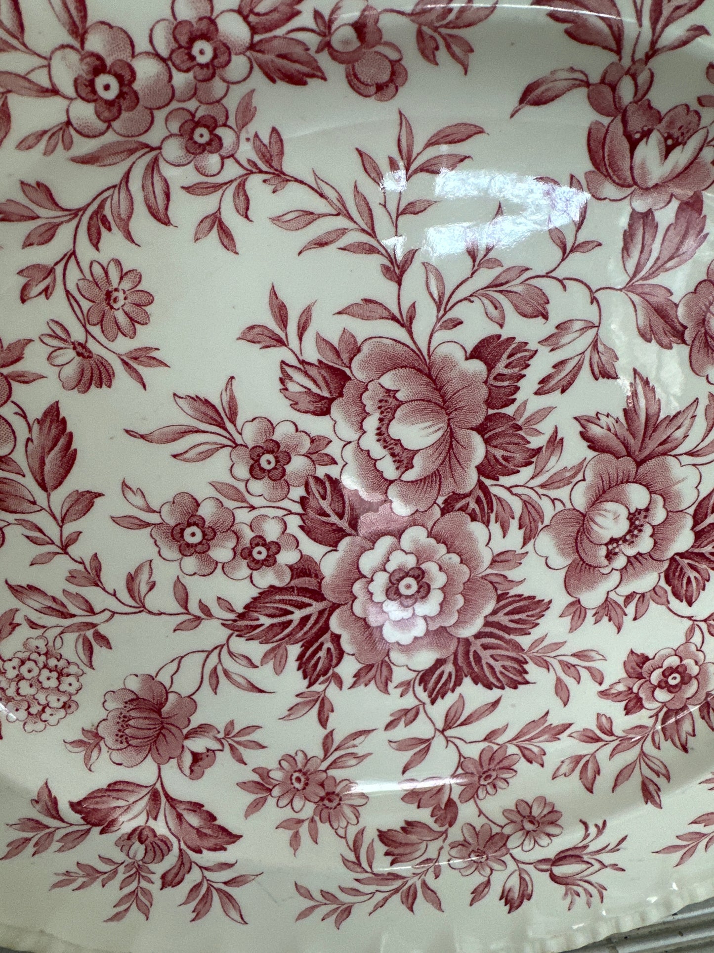 Large Platter - floral design- local pickup only