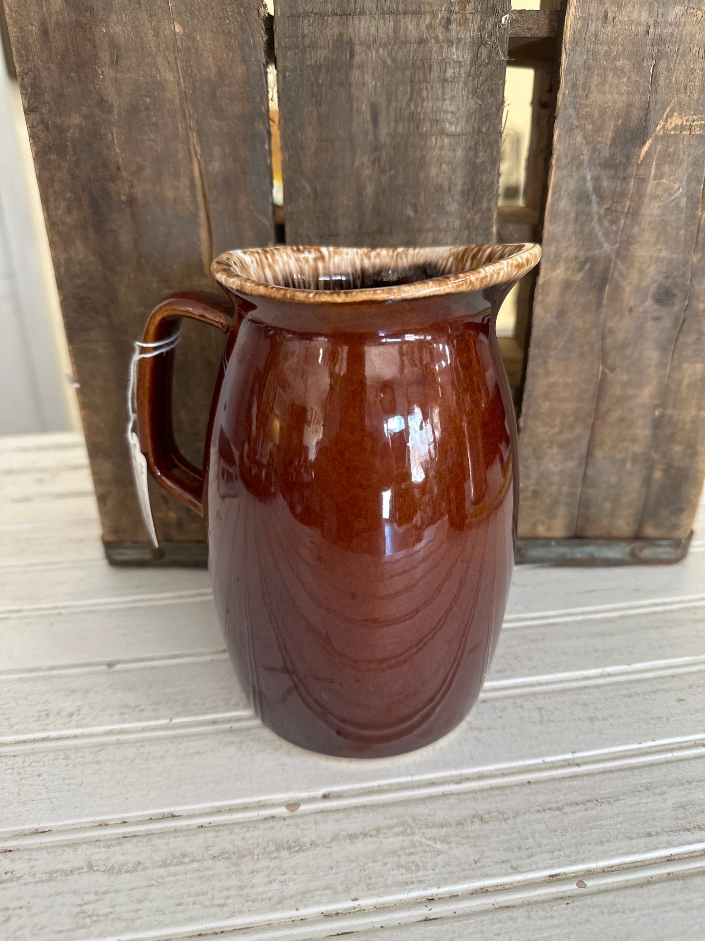 Hull Drip Glaze pitcher- local pickup only