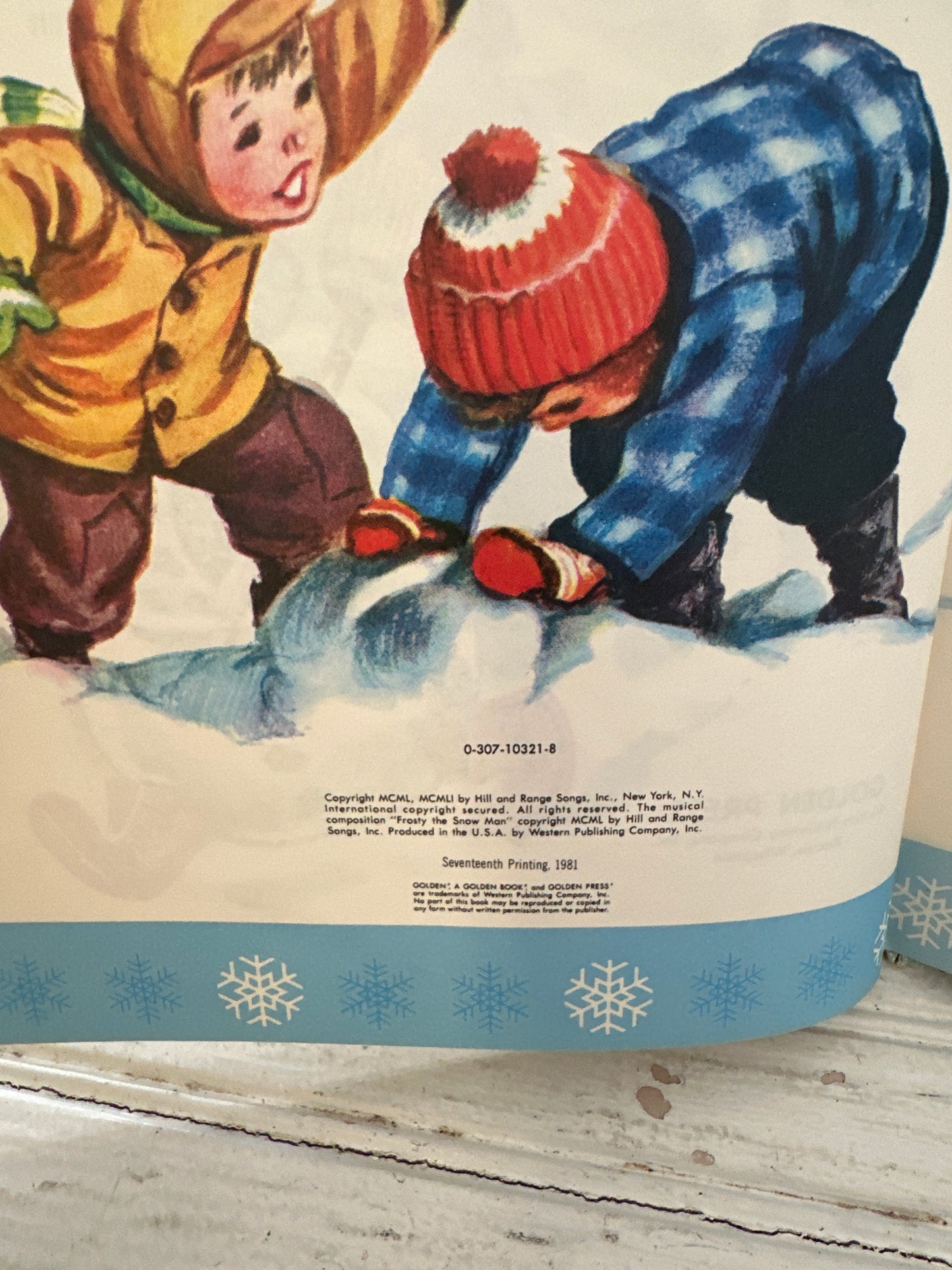 Frosty The Snow Man book