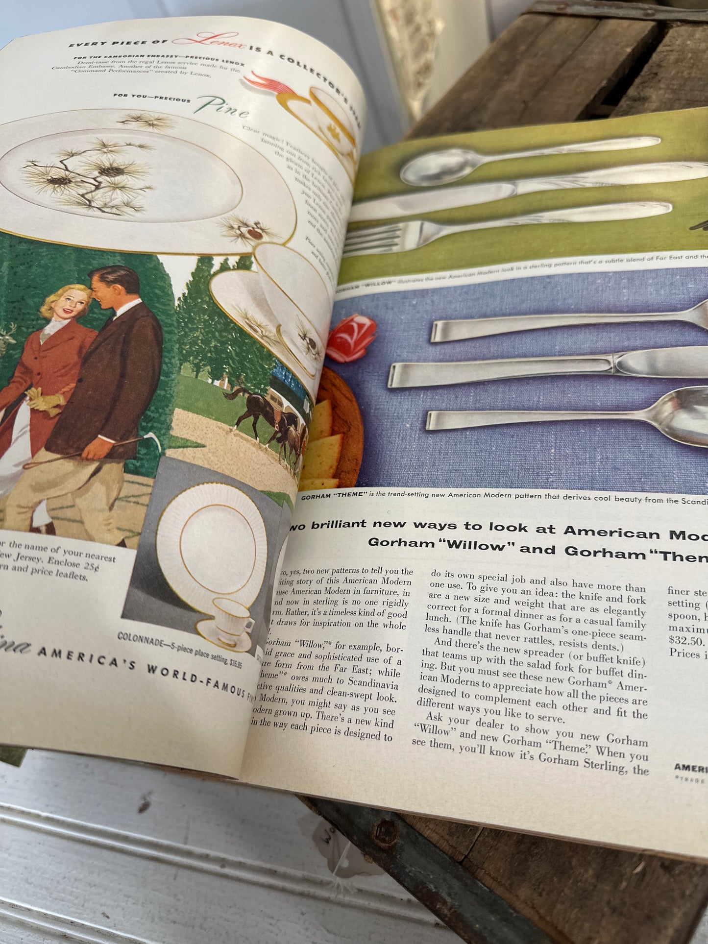 Modern Bride Spring 1955 magazine