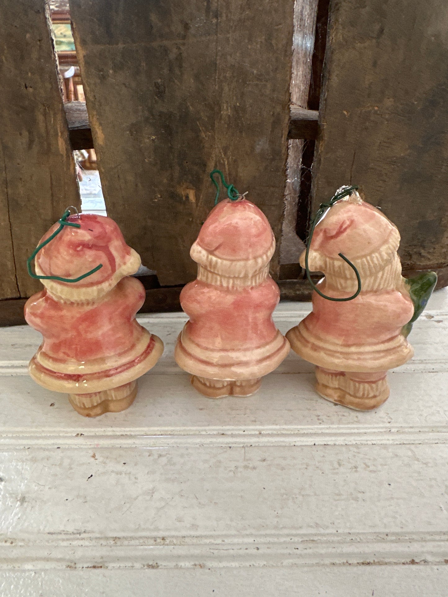 Santa Ornaments