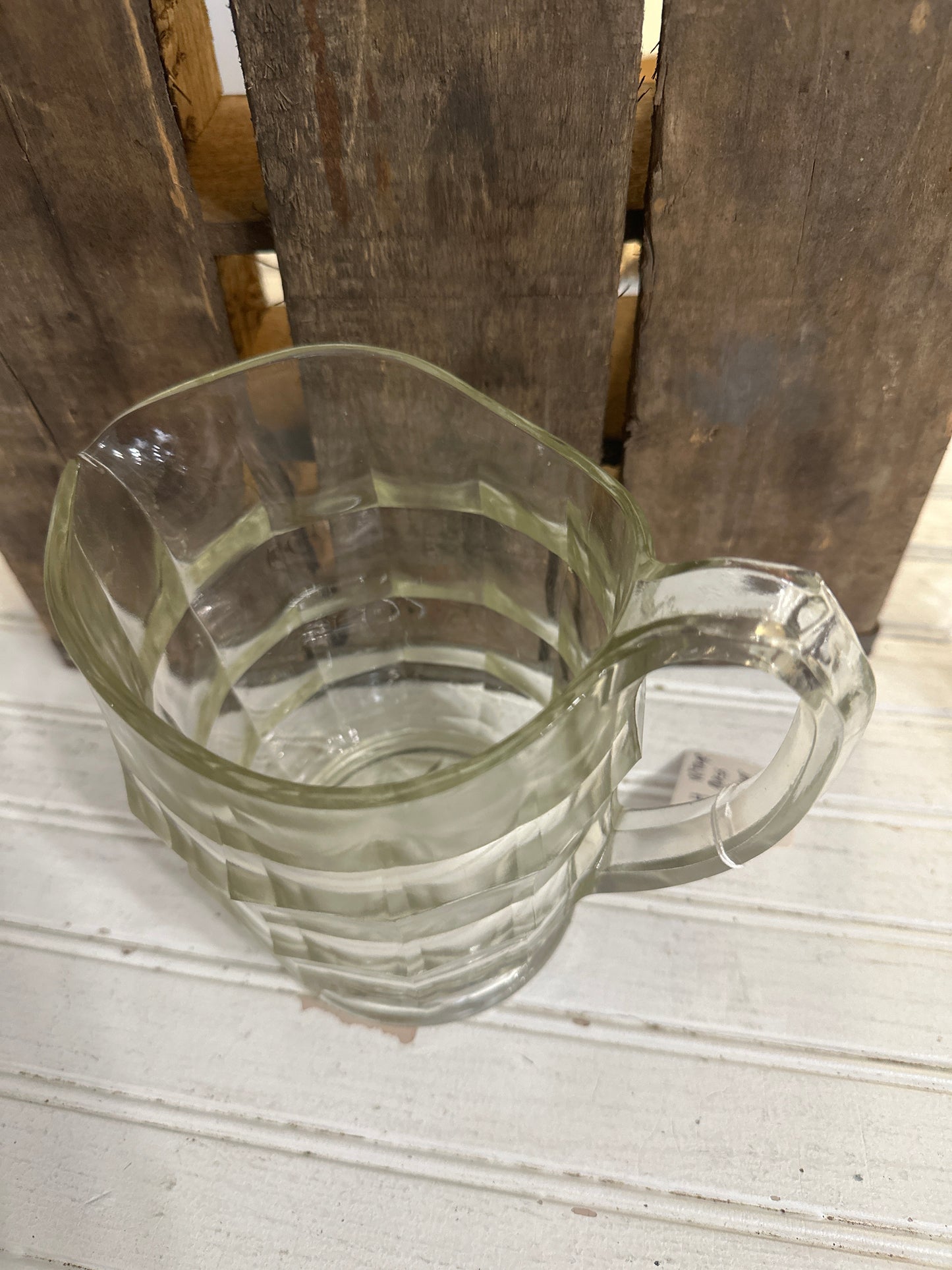 Art Deco water pitcher