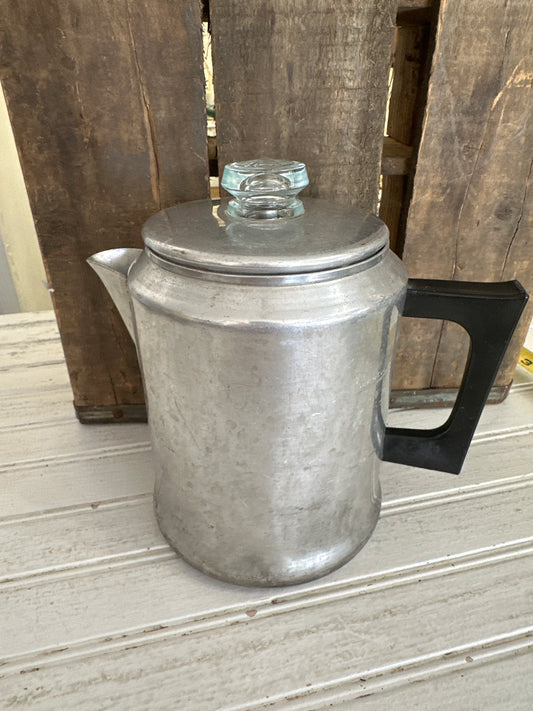 Aluminum Stove top percolator coffee pot