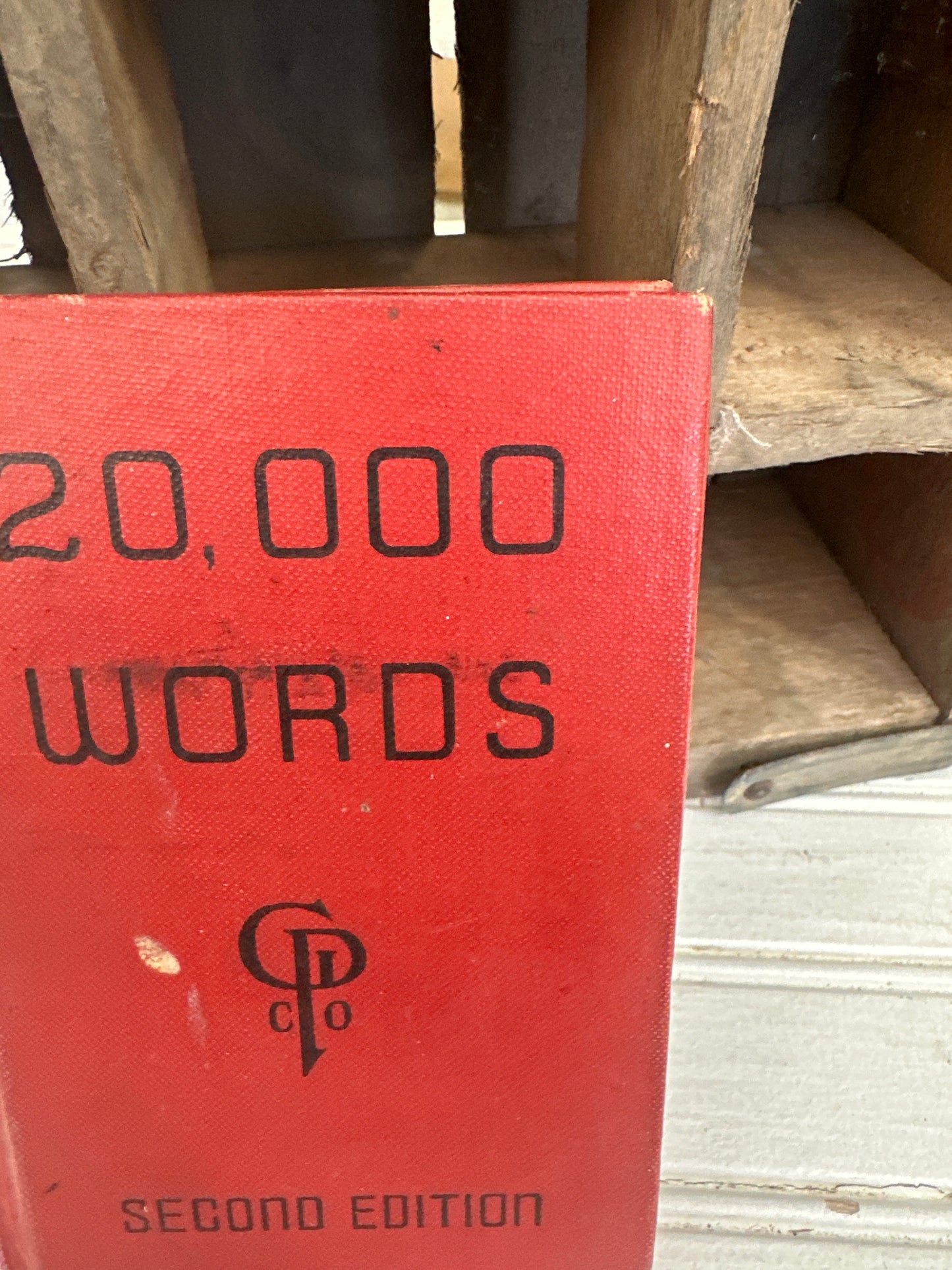 20,000 Words-second edition book