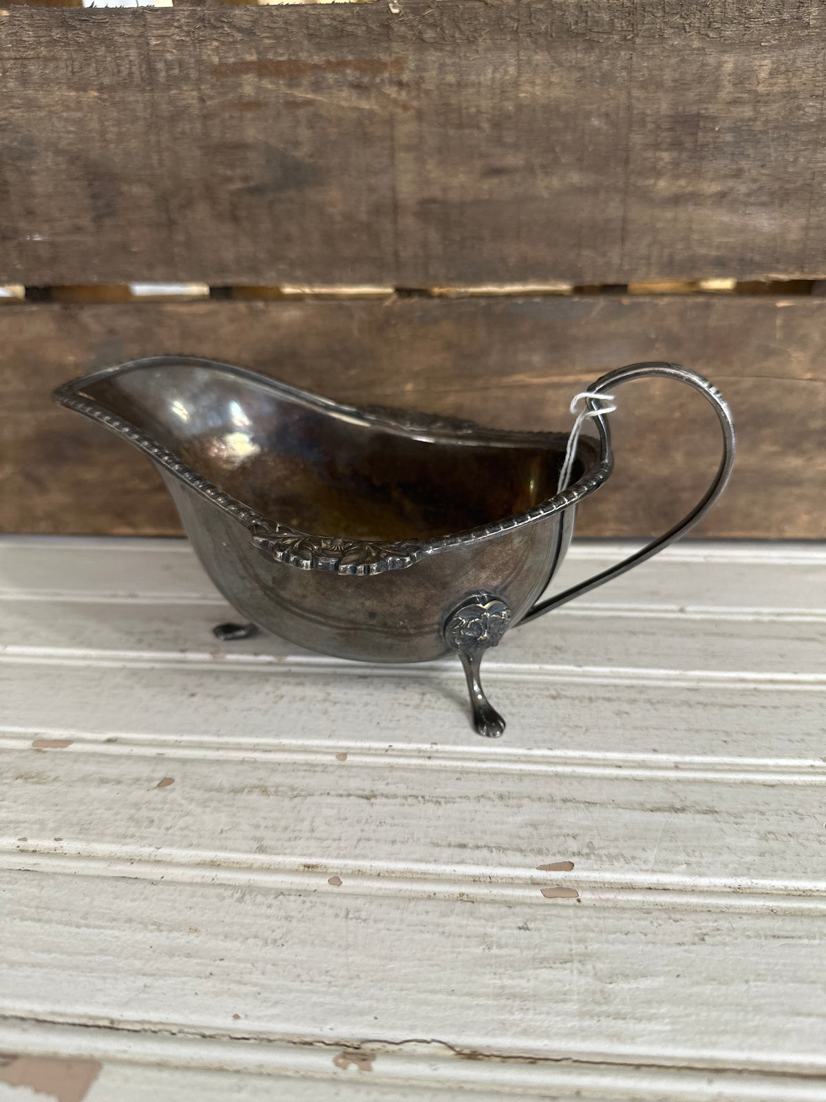 P.A. & EPNS gravy boat
